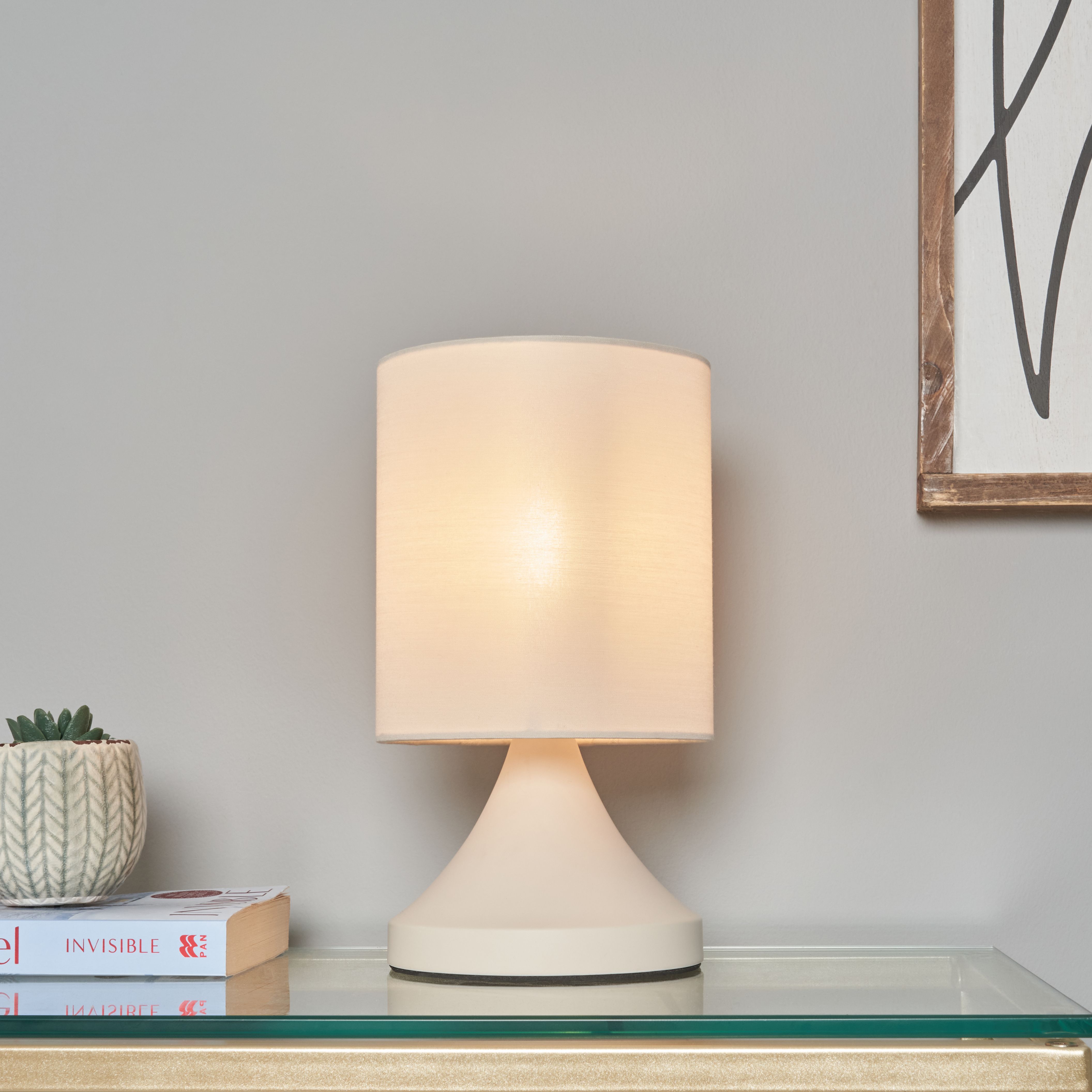 Isla Touch Table Lamp - Ivory