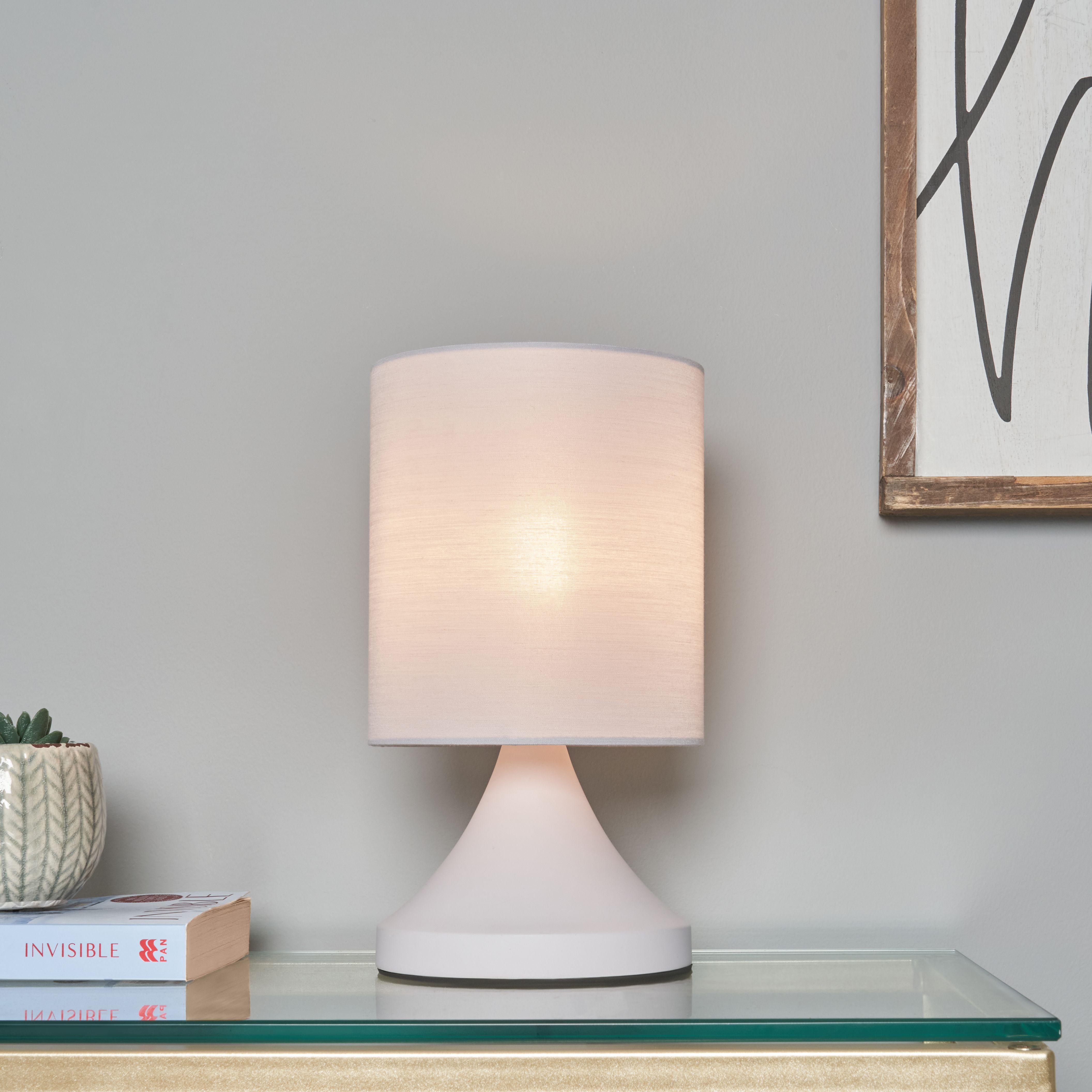 Isla Touch Table Lamp - Grey