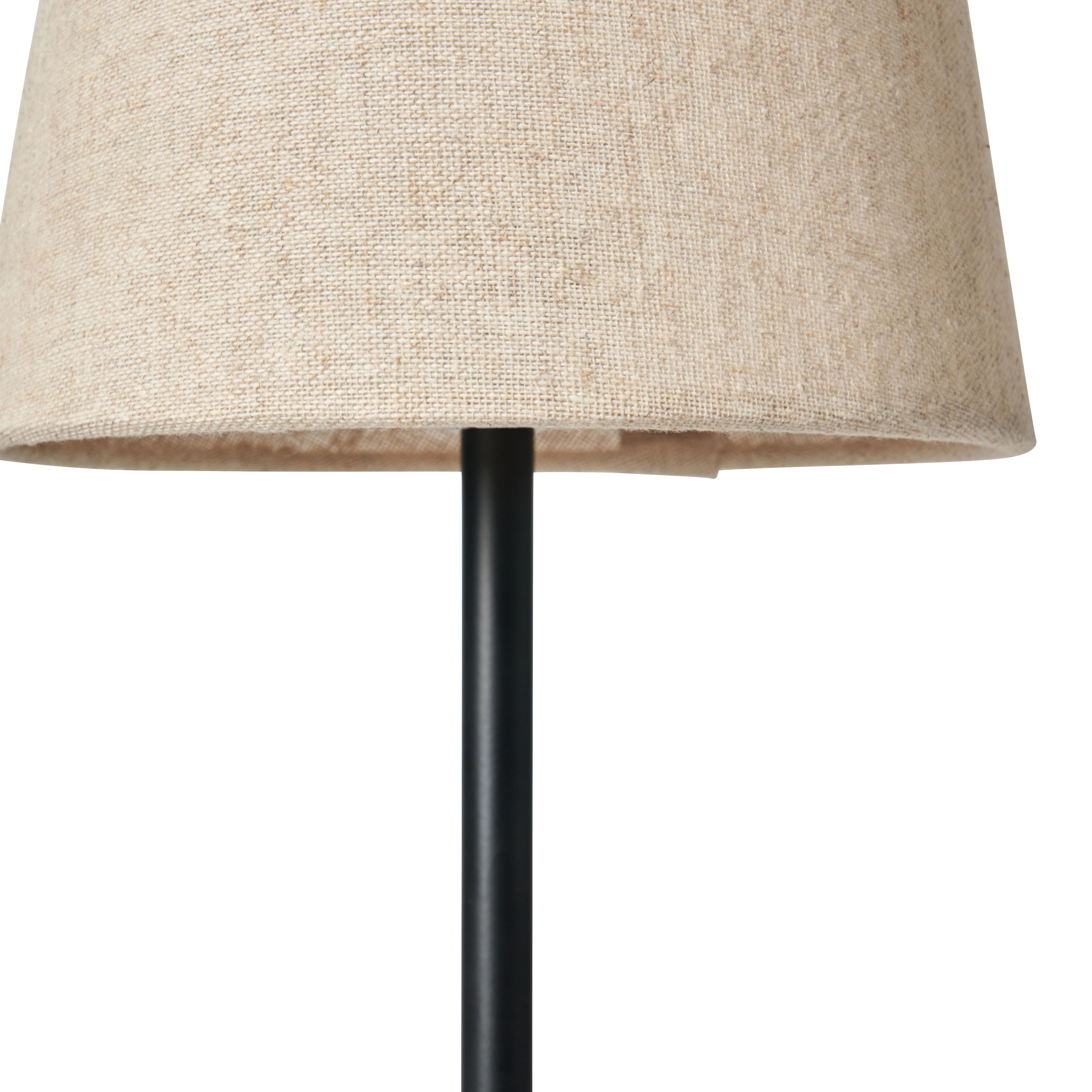 Carpo Stepped Base Round Table Lamp