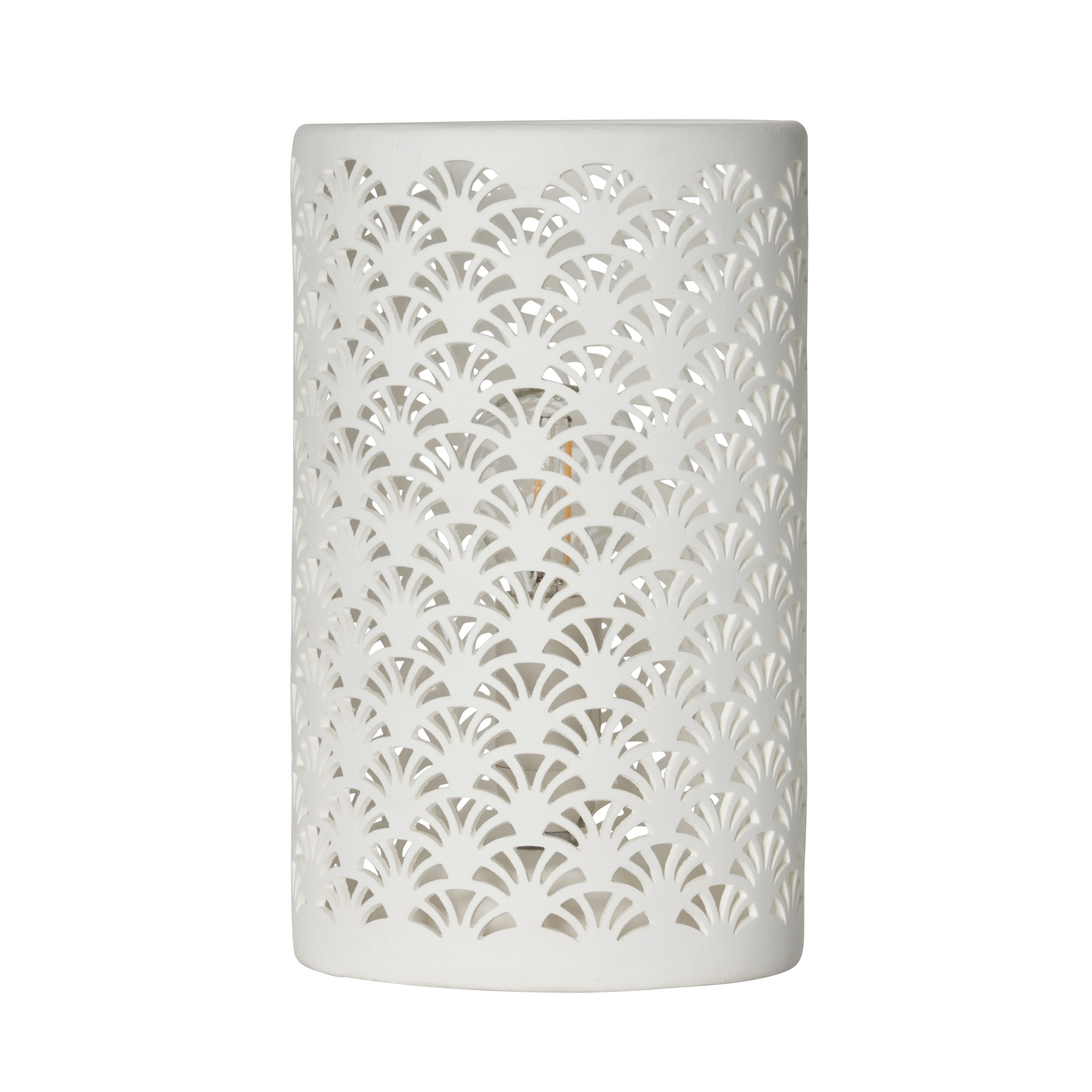 Javesi Pierced Porcelain Table Lamp