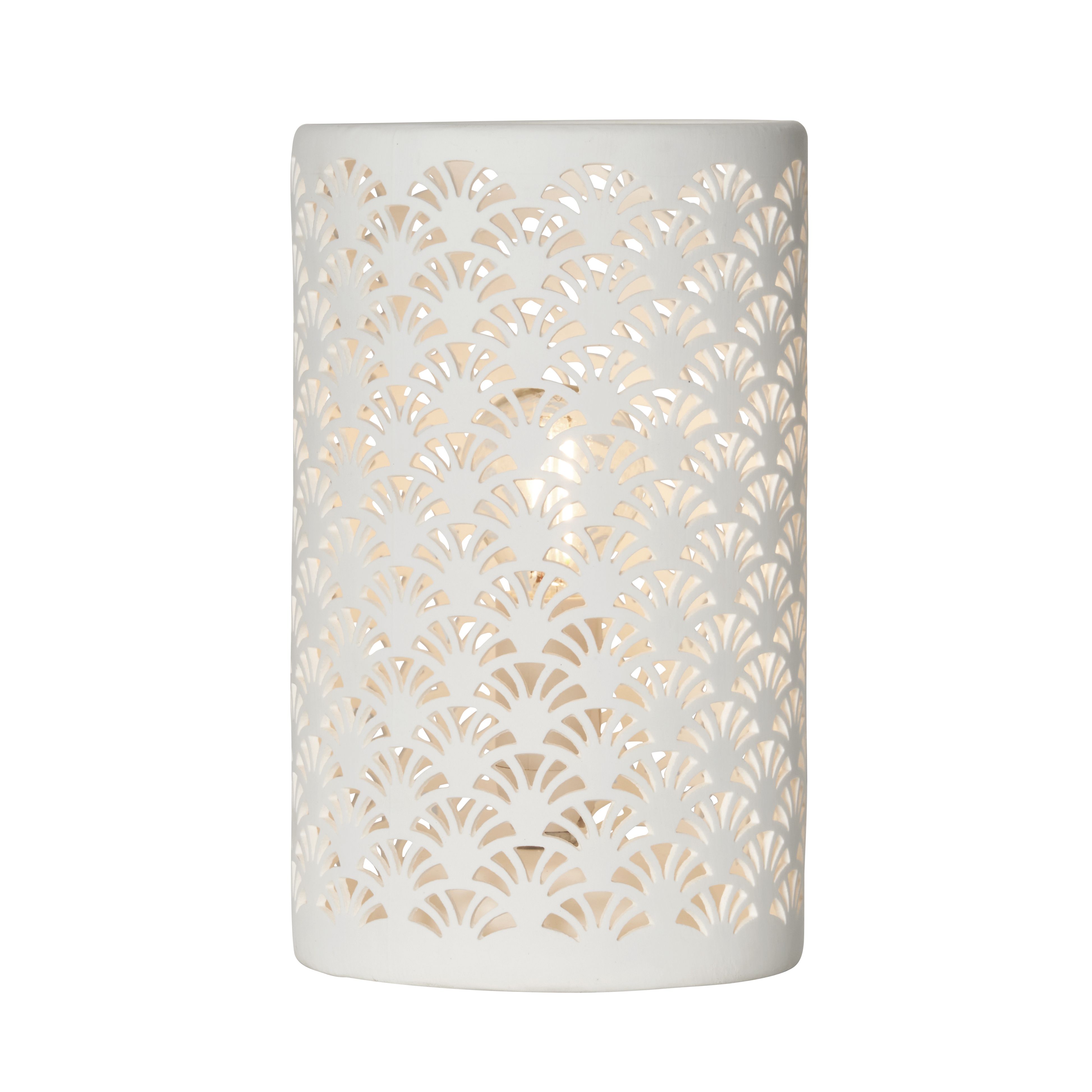 Javesi Pierced Porcelain Table Lamp