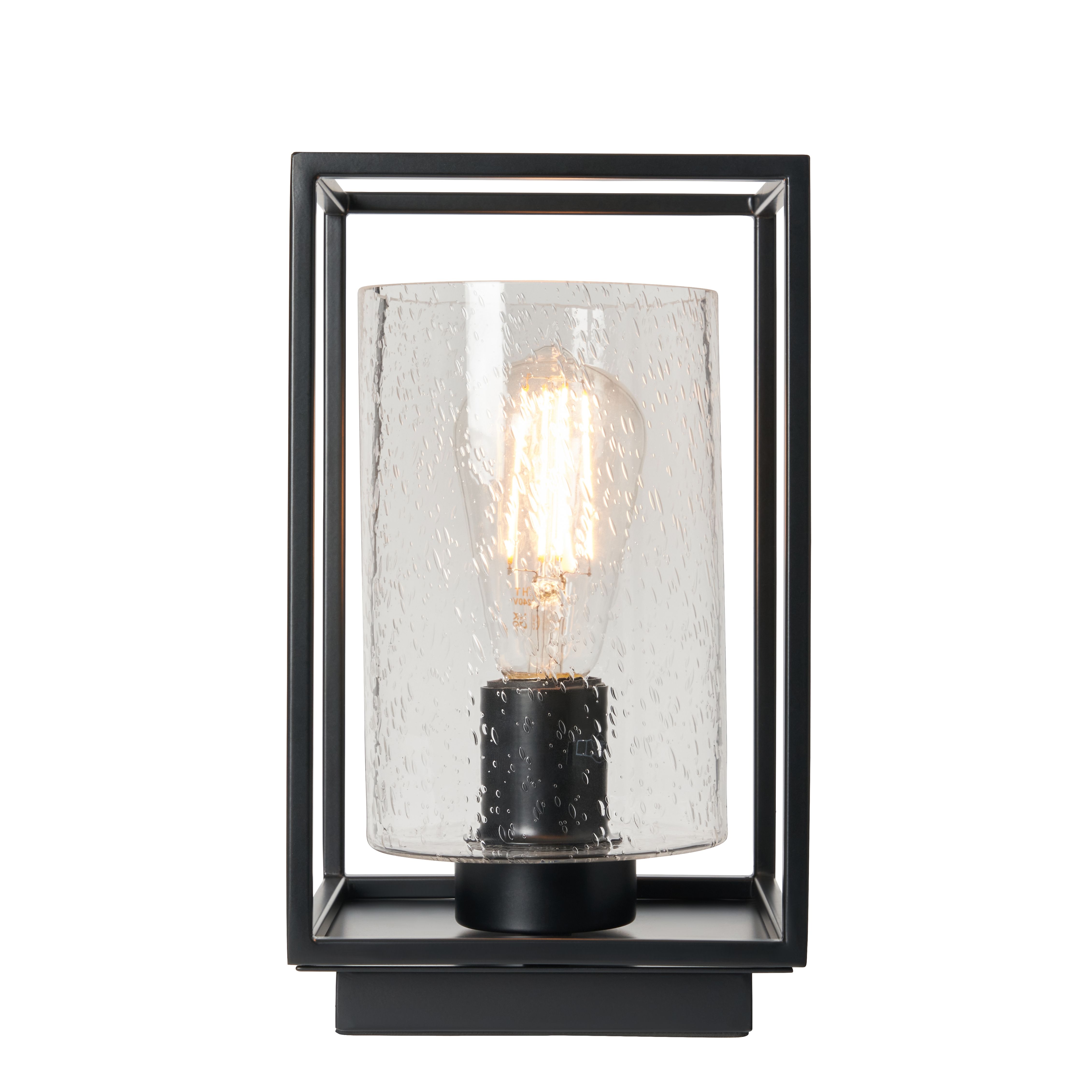 CONZA Industrial Cube Table Lamp