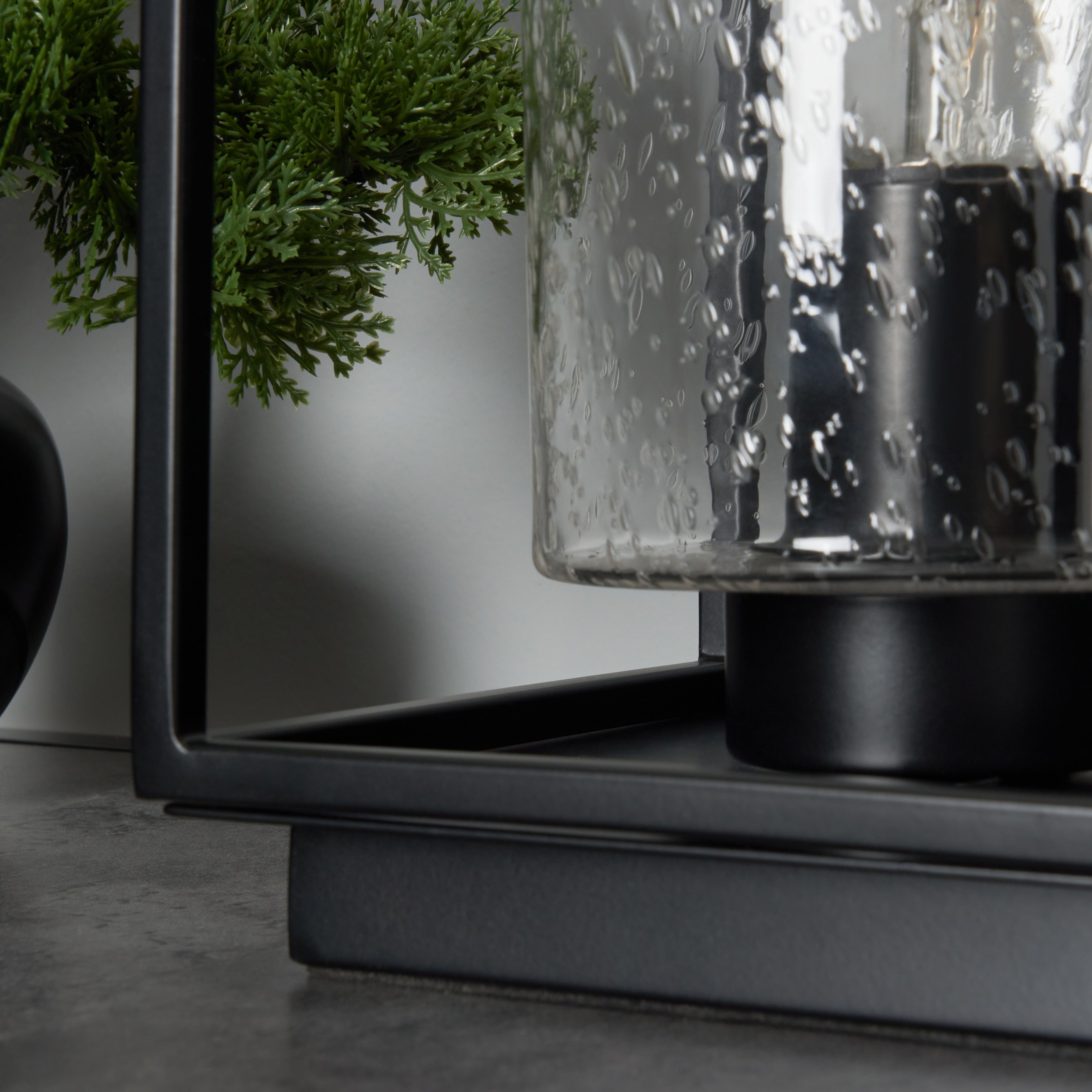 CONZA Industrial Cube Table Lamp