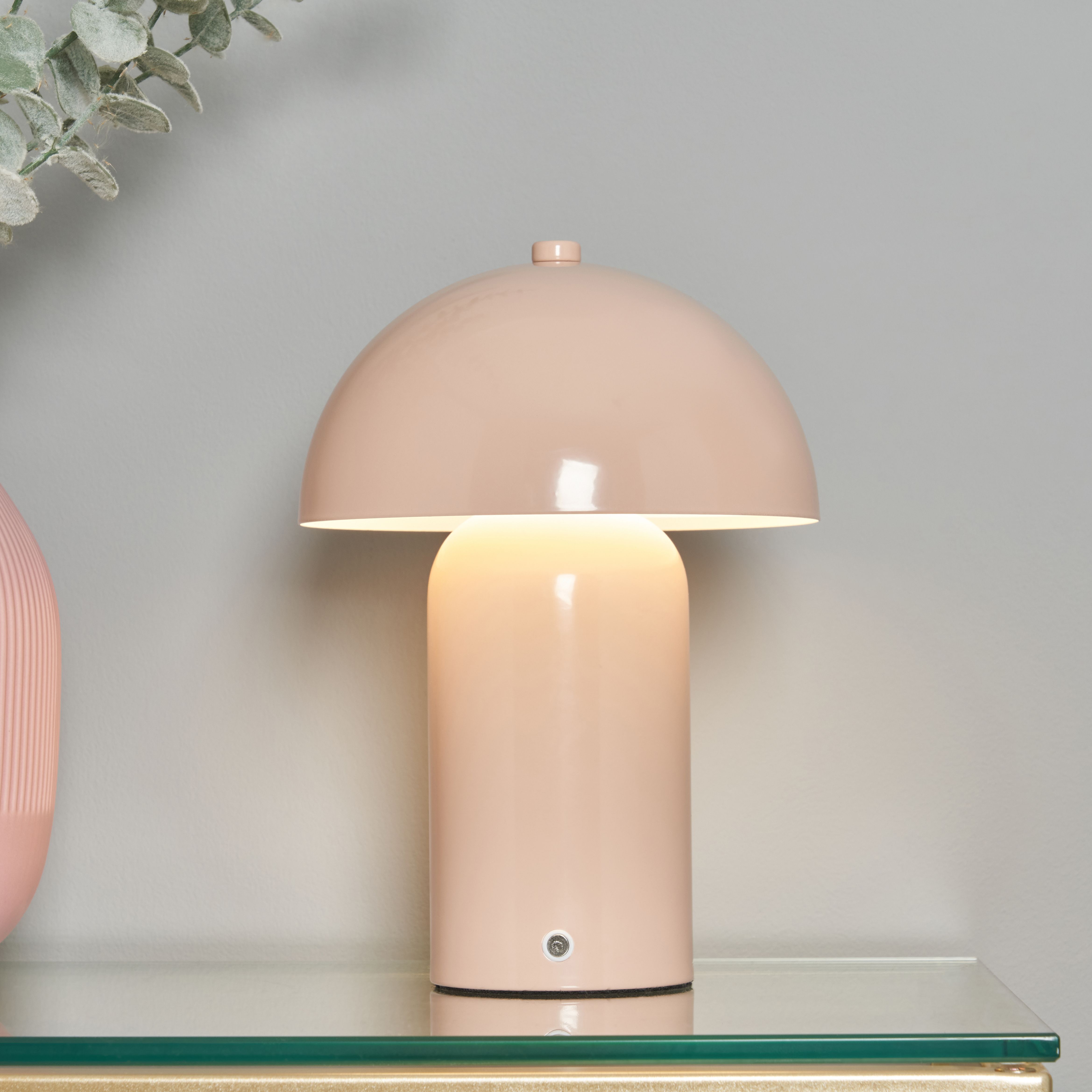 Perri Rechargeable Mushroom Lamp