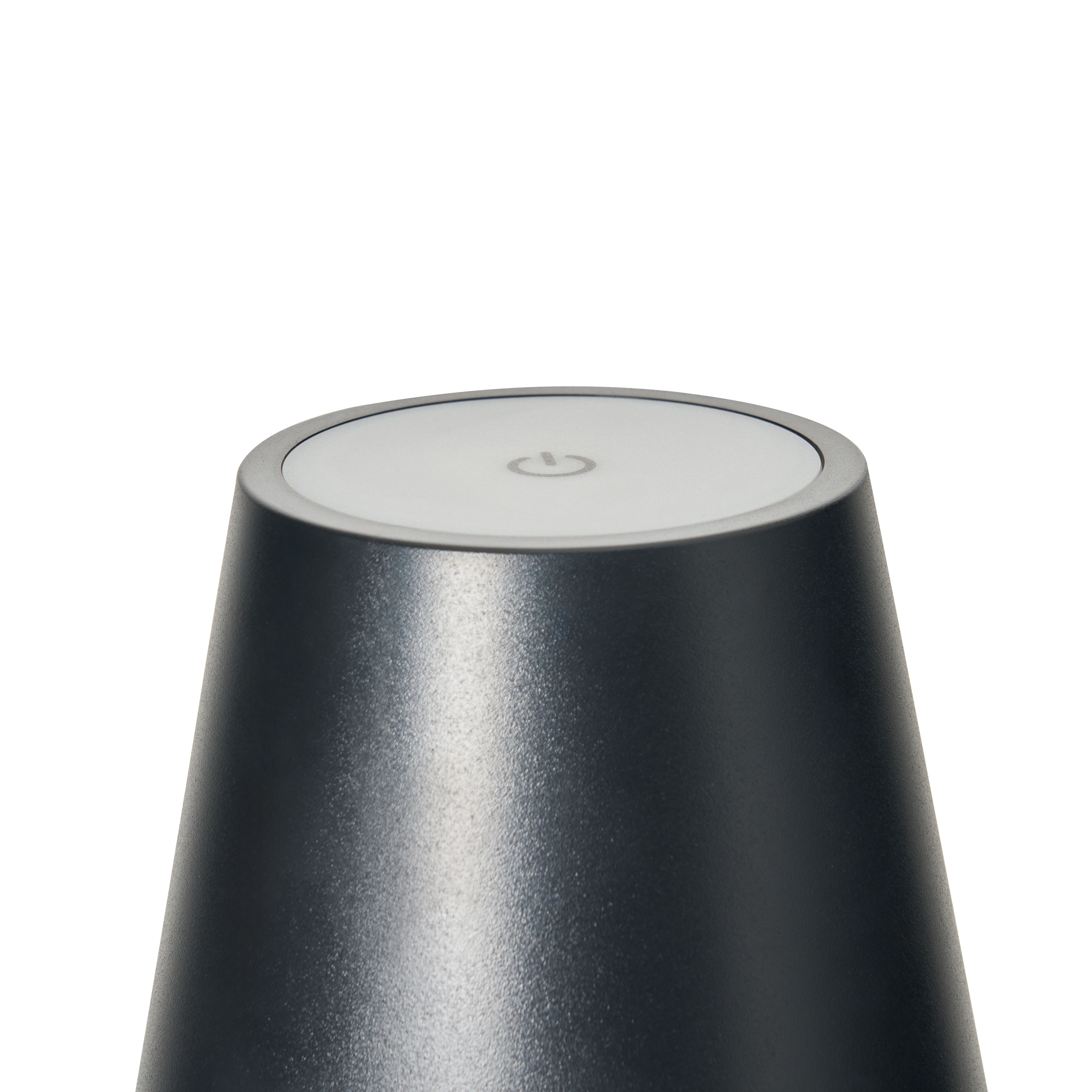 Benac Ip44 Rechargeable Led Table Lamp Black