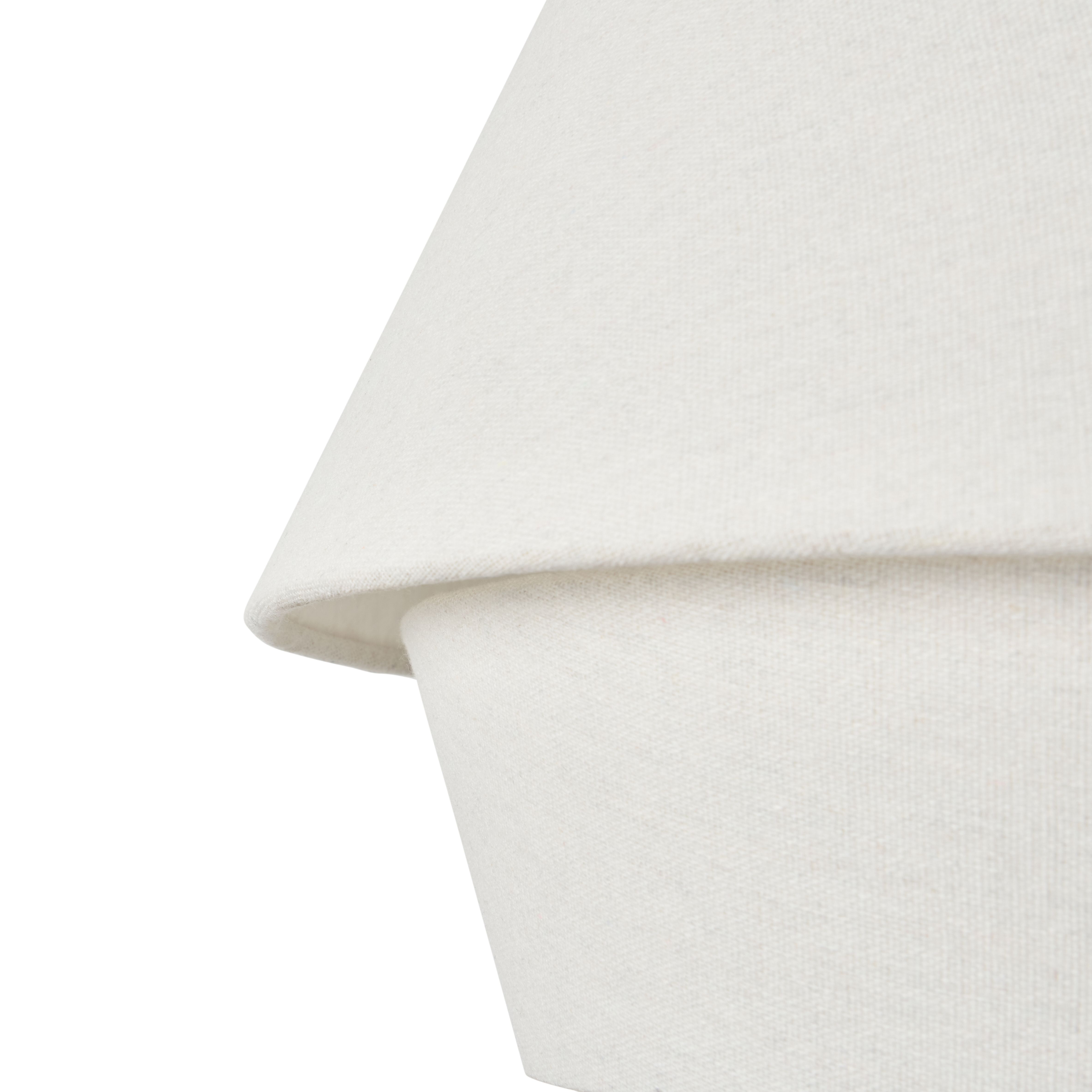 Balsa Double Layer Shade With Diffuser Natural