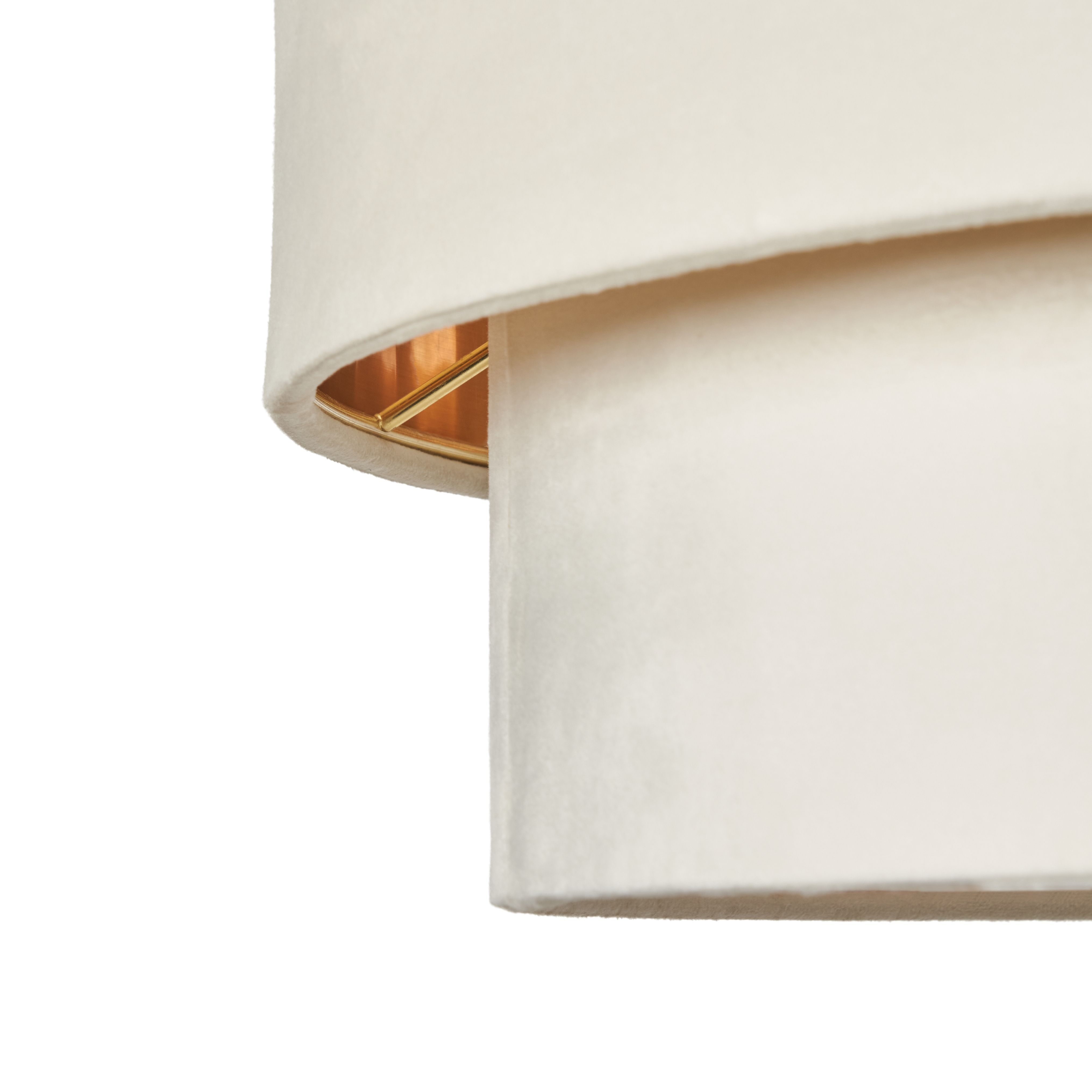 Natural Extra Large Velvet Shade