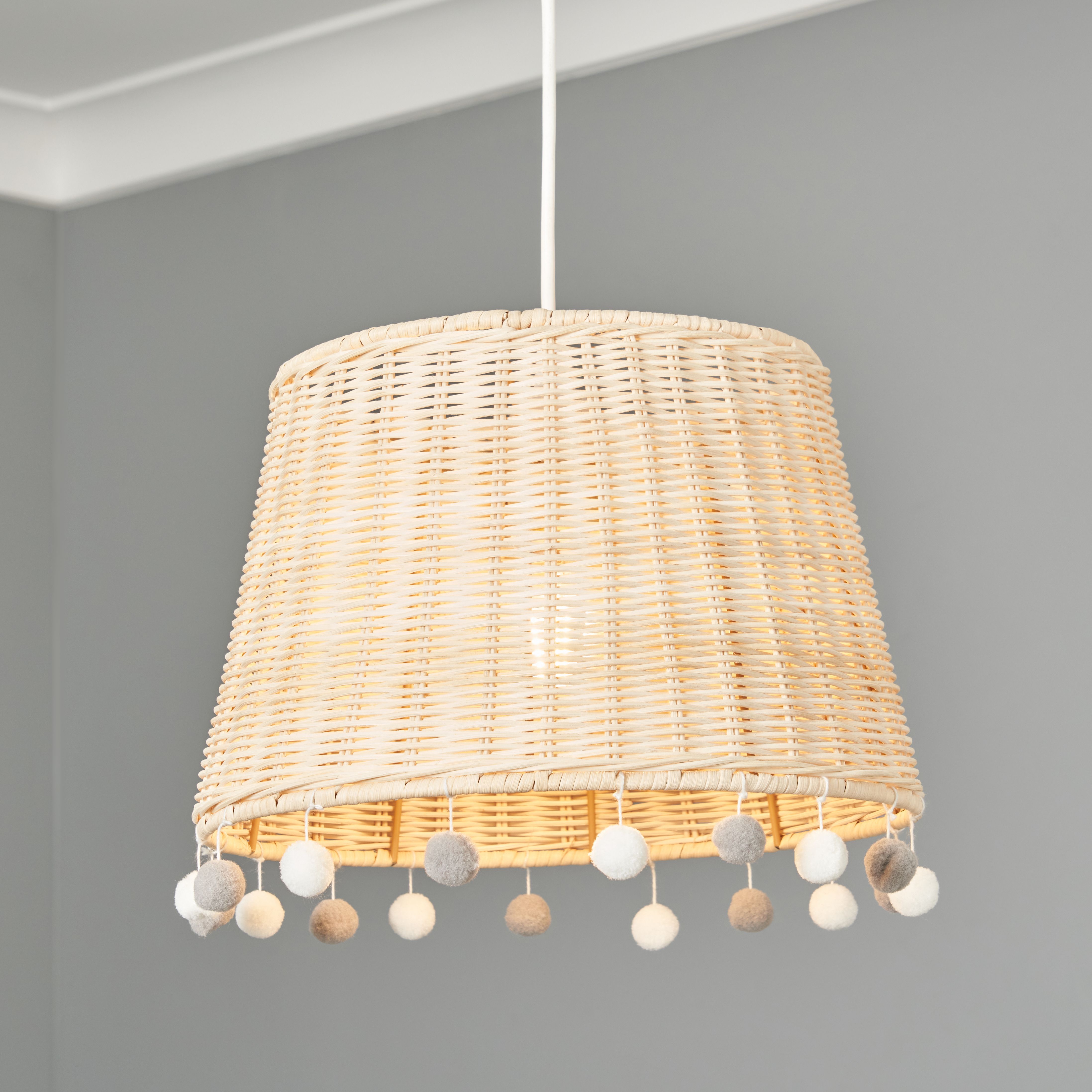 Baloo Rattan Pom Pom Easyfit