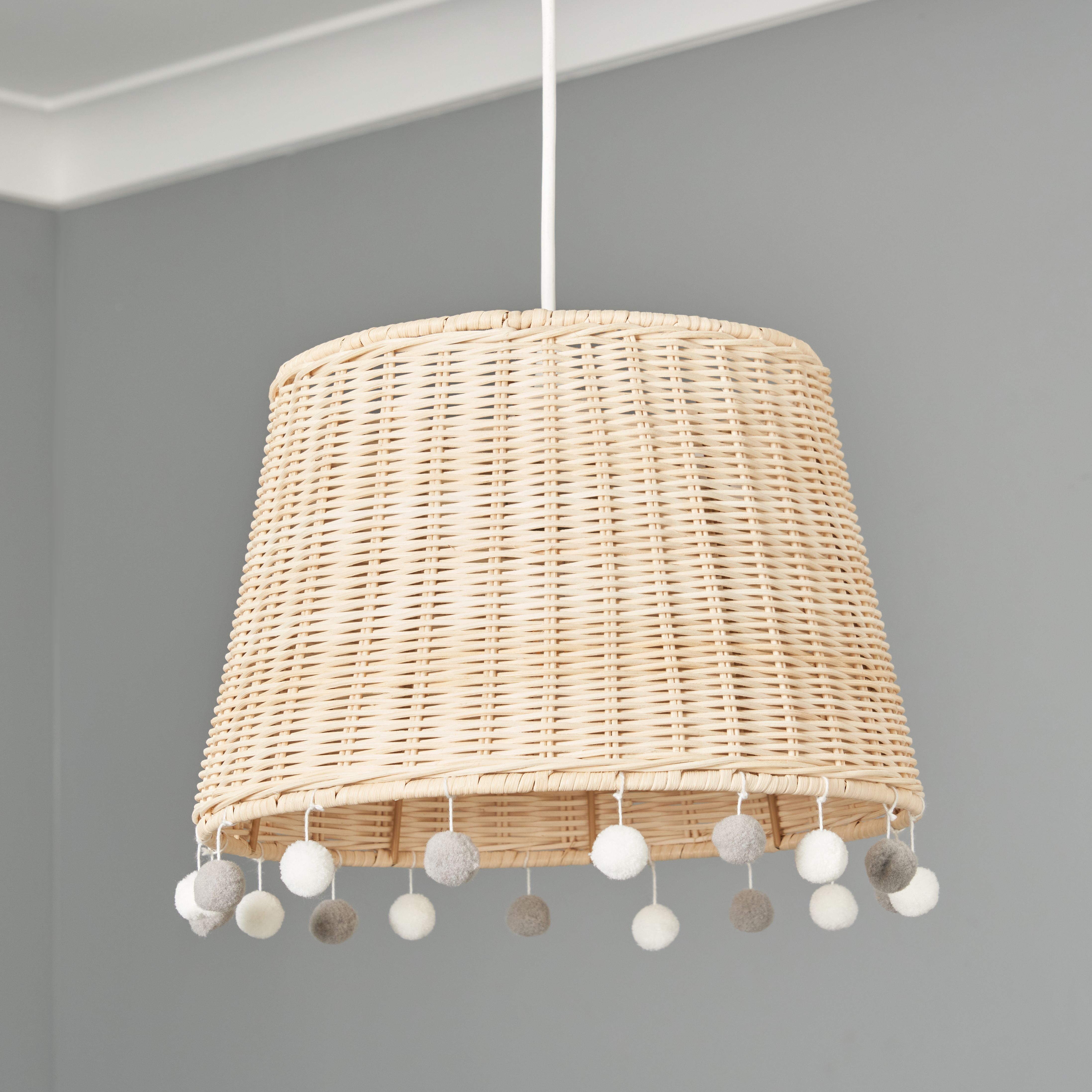 Baloo Rattan Pom Pom Easyfit