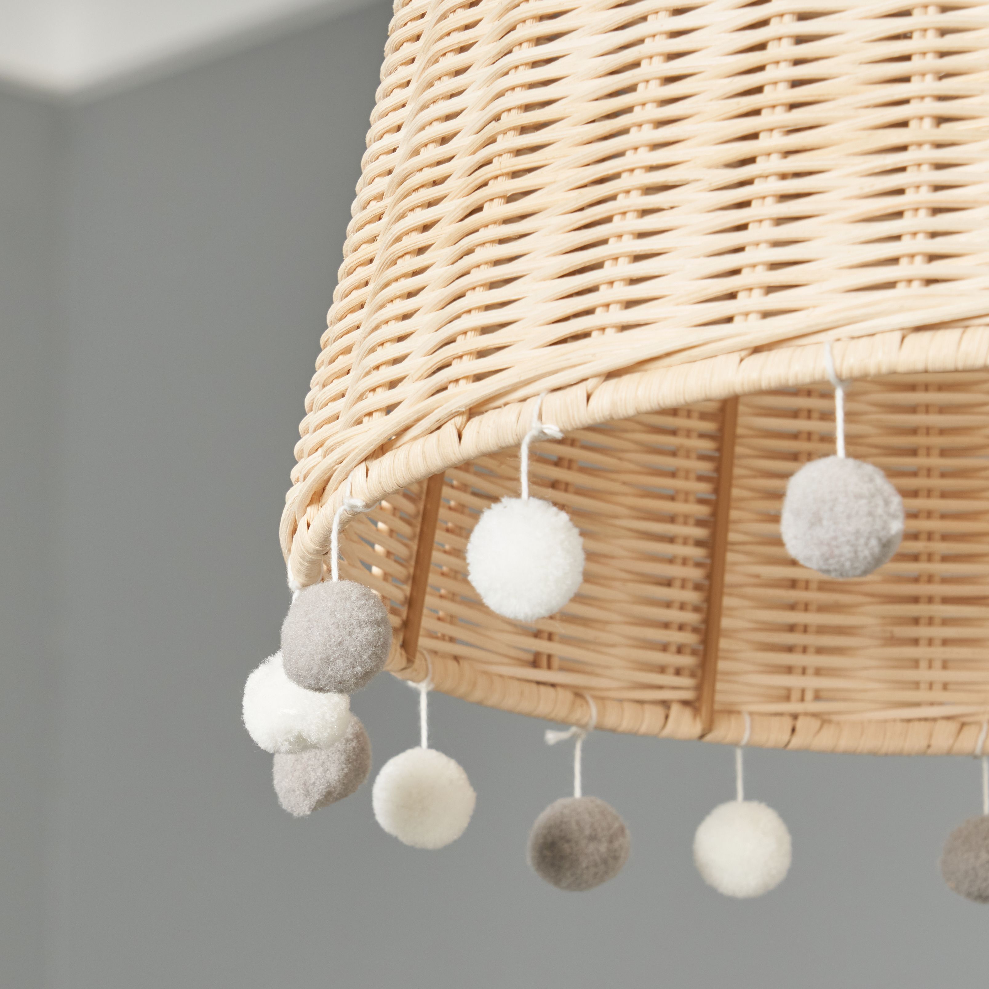 Baloo Rattan Pom Pom Easyfit