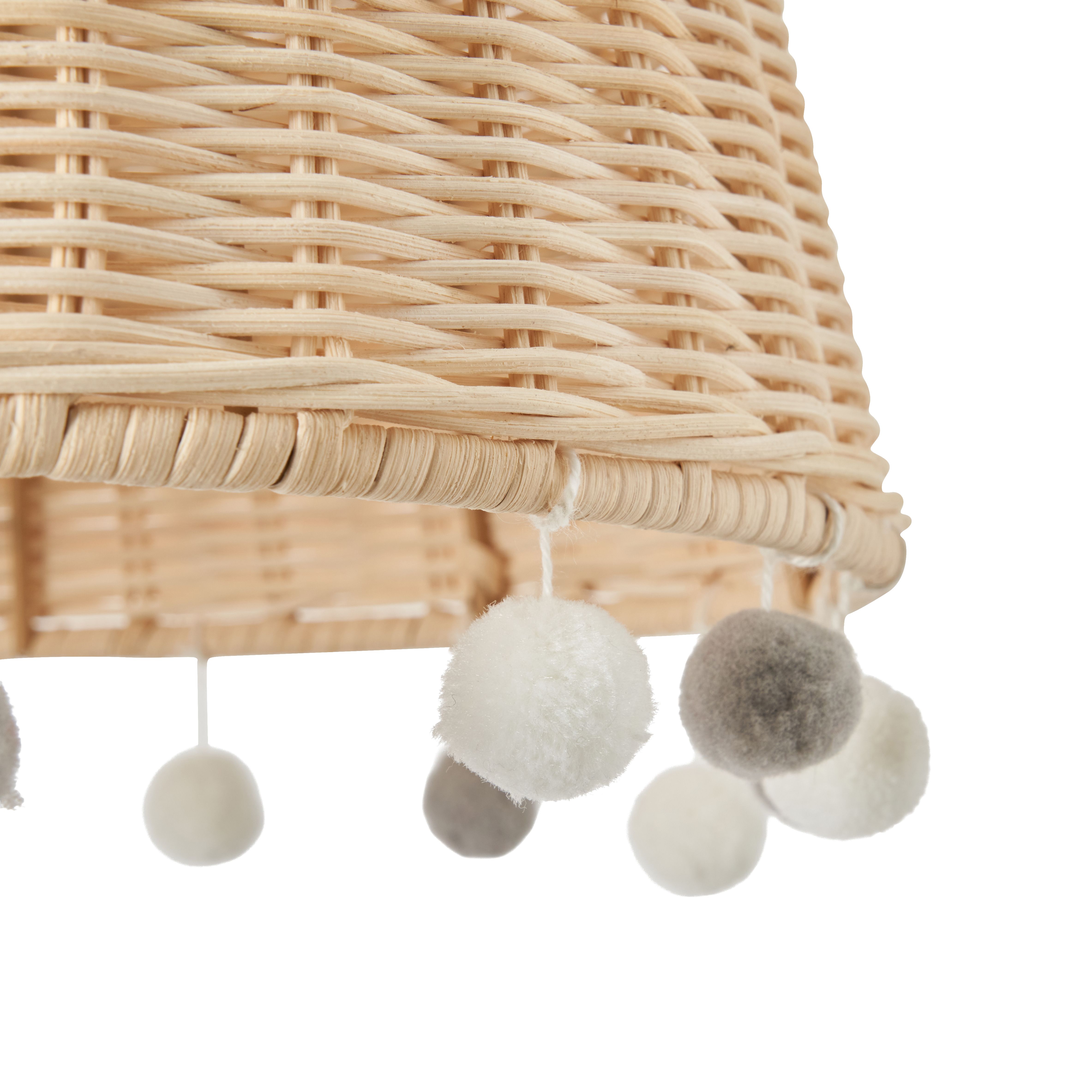 Baloo Rattan Pom Pom Easyfit