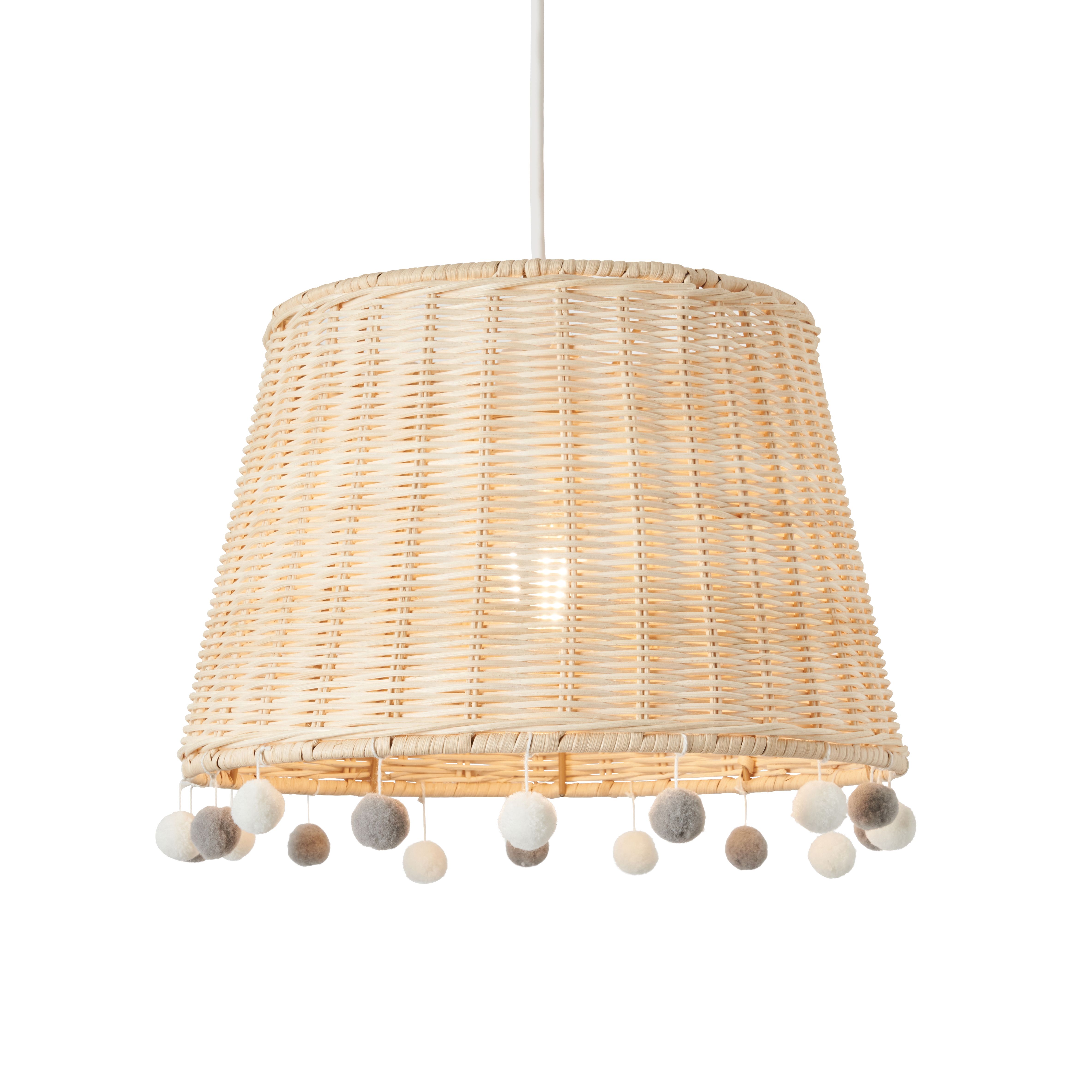 Baloo Rattan Pom Pom Easyfit