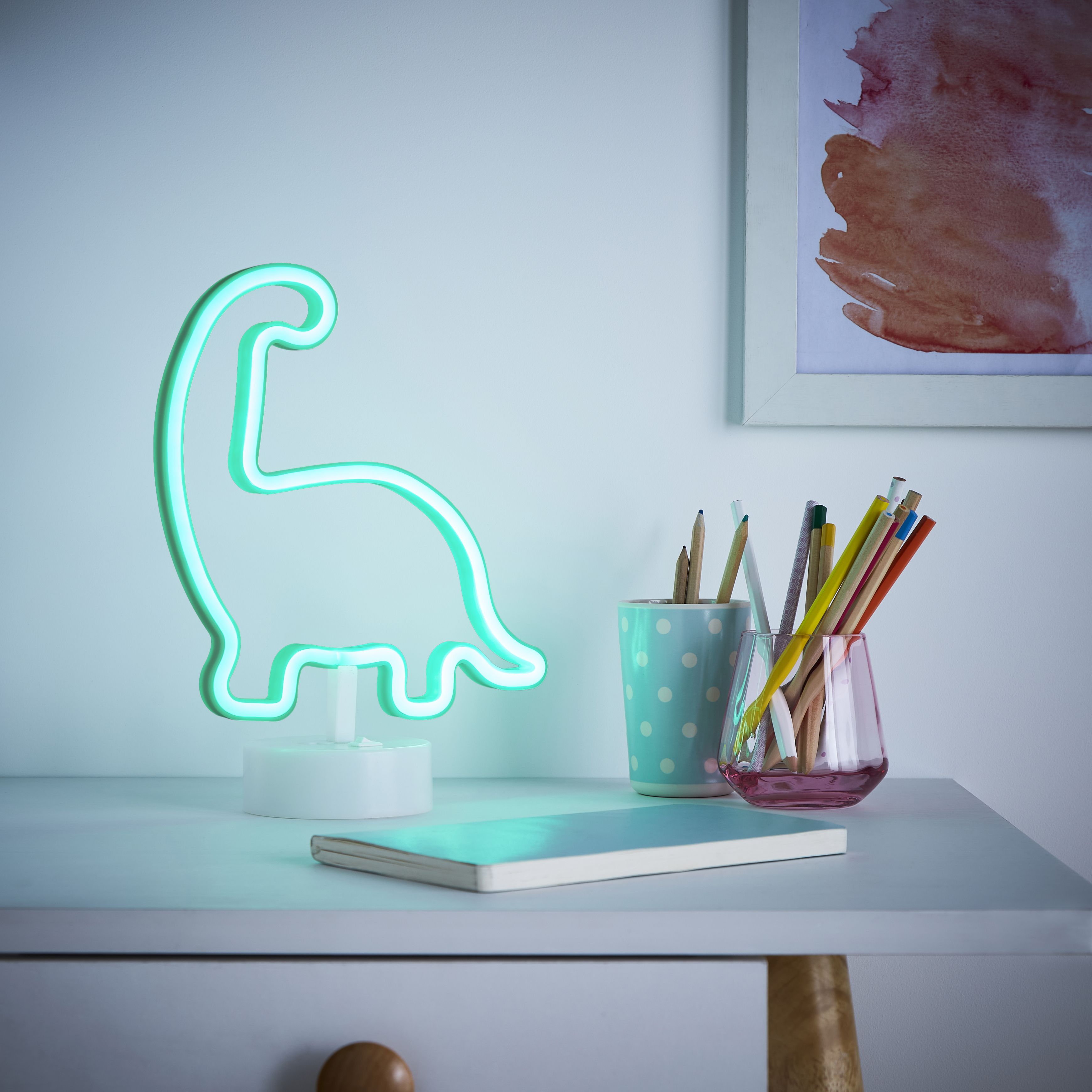 Mika Dinosaur Neon Light