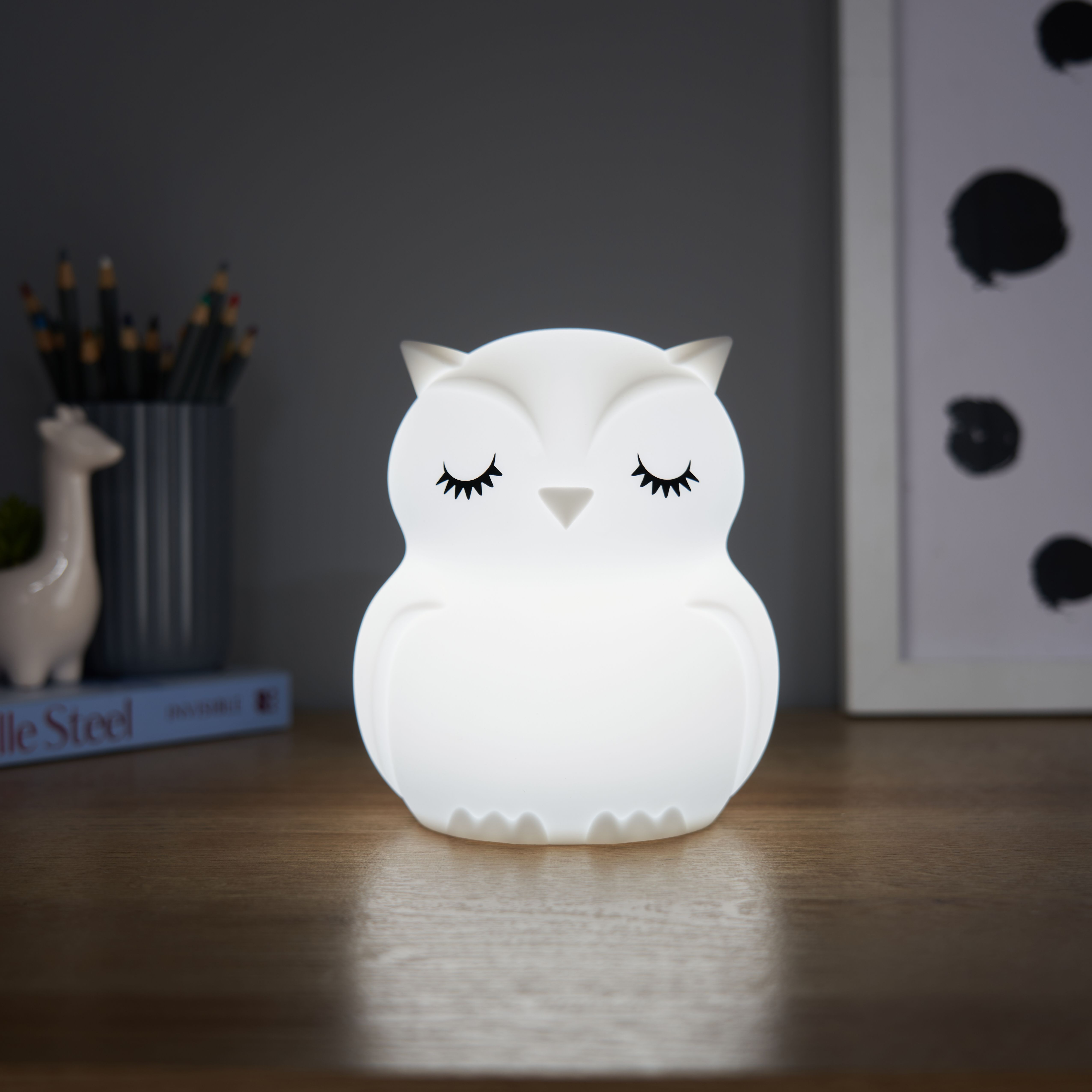 Albie Owl Night Light