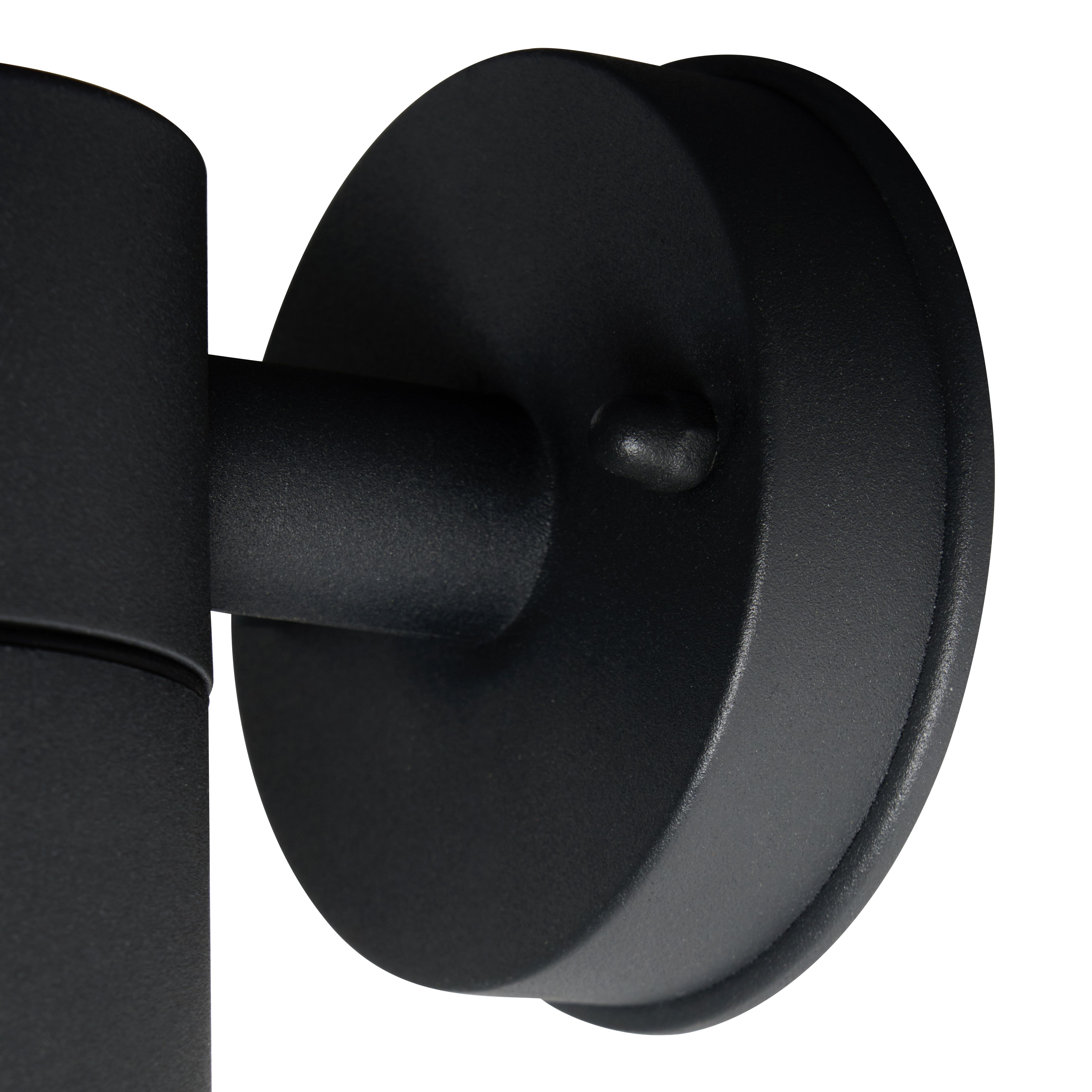 Leto Carbon Fibre Down Wall Light Gu10 Black