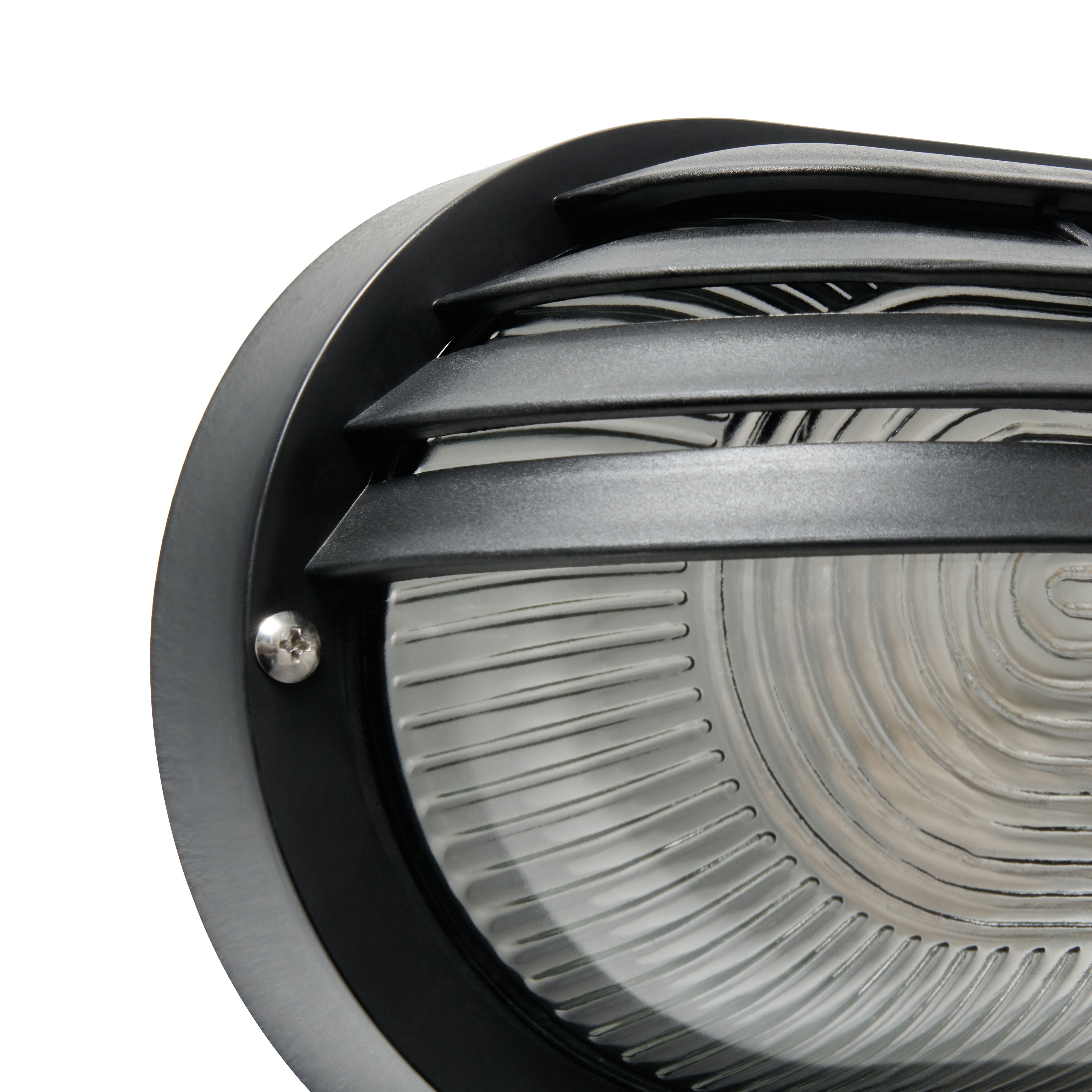 Arbon Oval E27 Eyelid Bulk Black