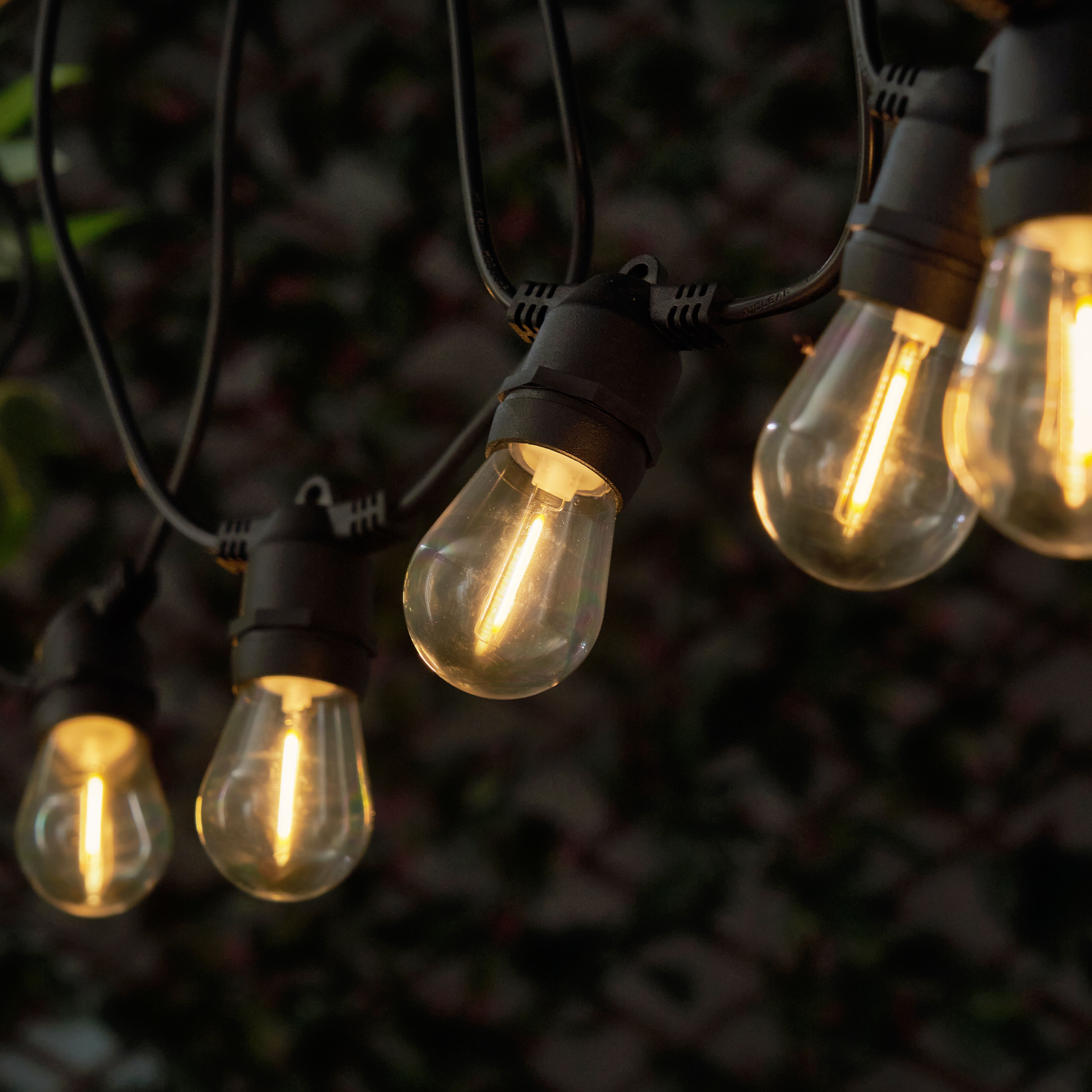 FANO LED Solar Festoon Light Kit