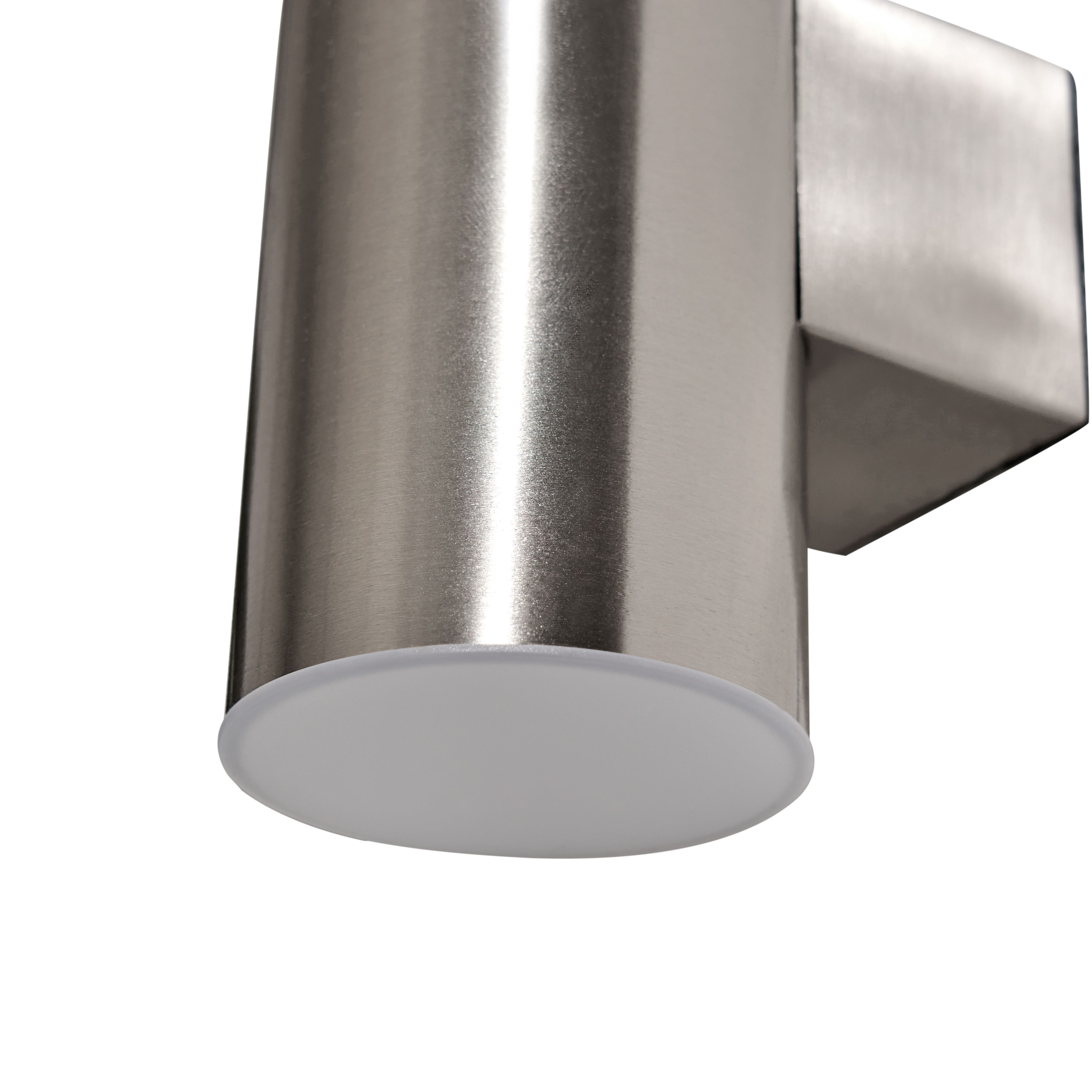 Aurin Solar LED Wall Light chrome