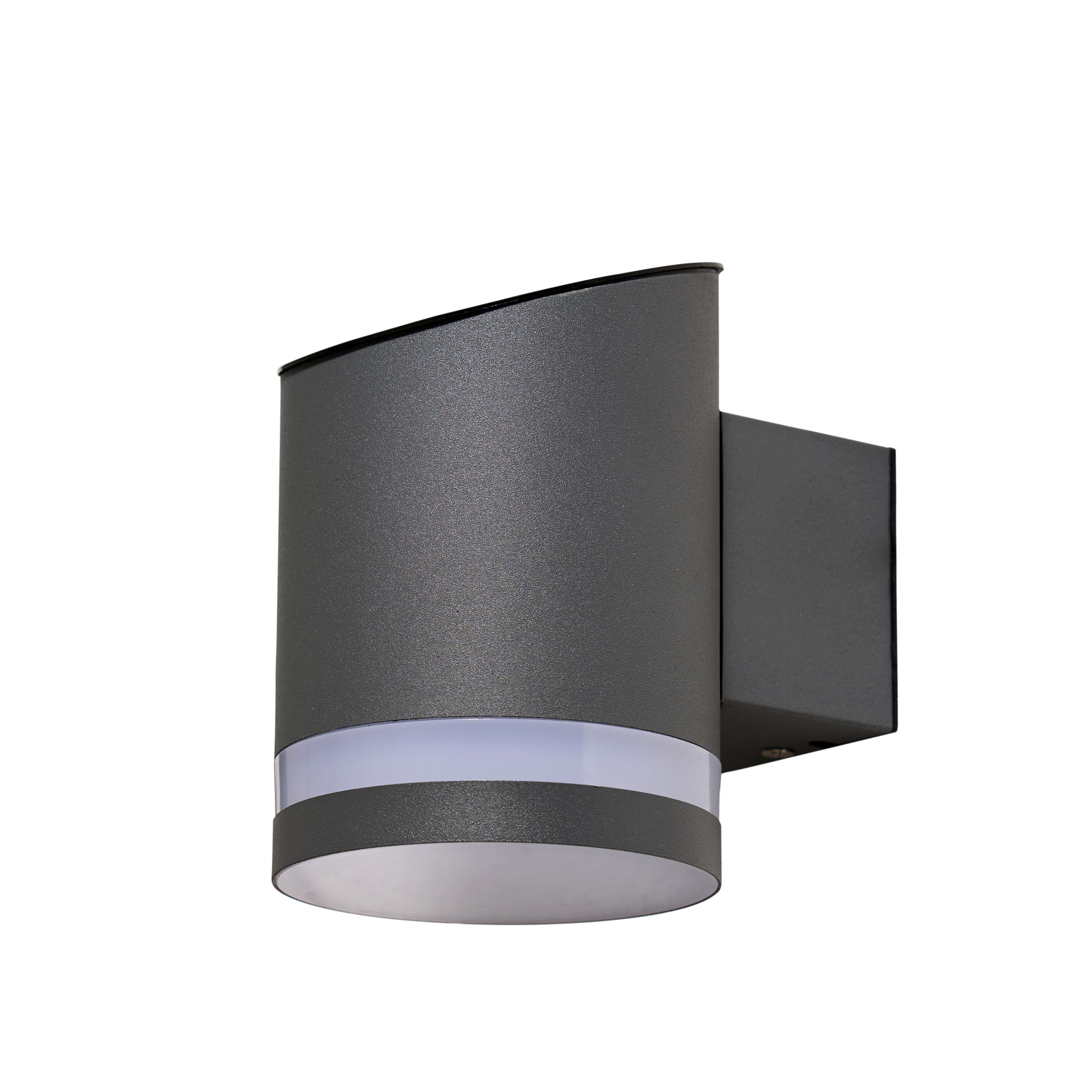 Secar Solar LED Wall Light Black