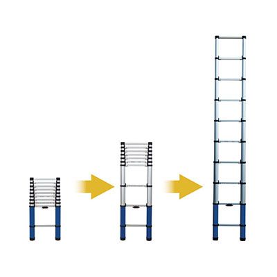 Werner Telescopic Rung Space Extemsion Ladder 2.9M