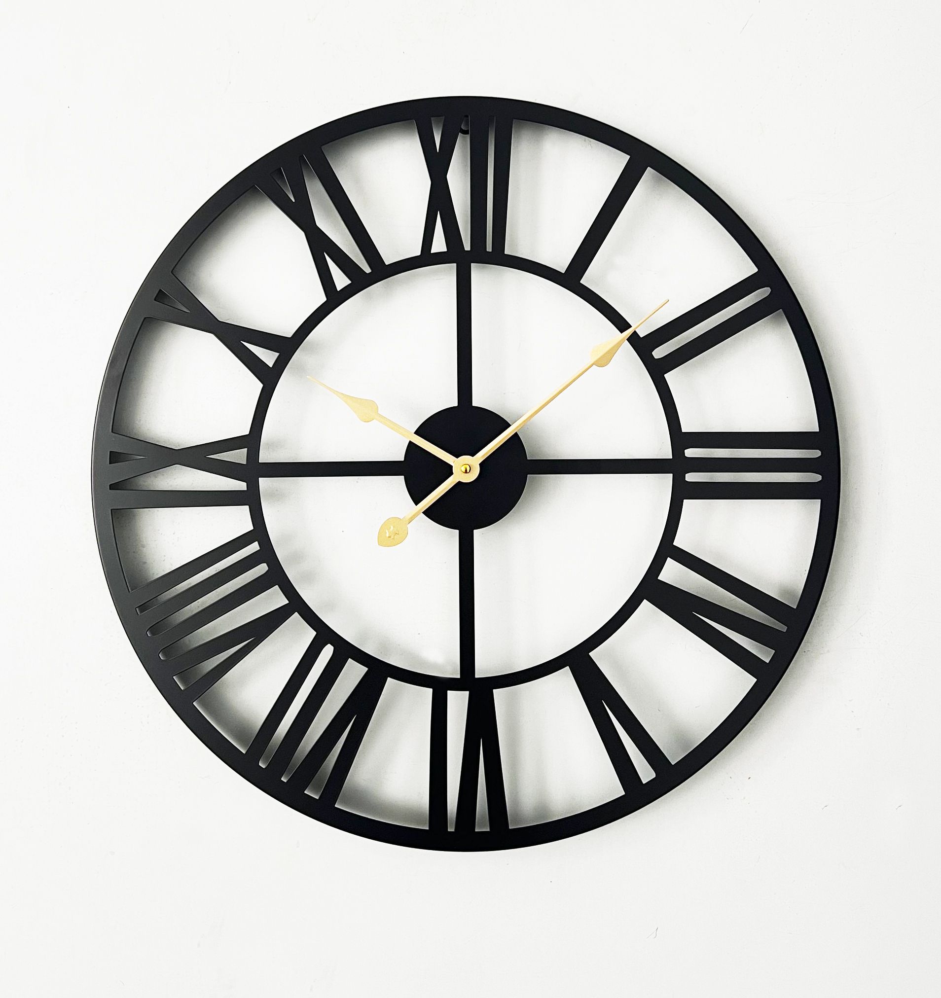 Metal Wall Clock 60Cm