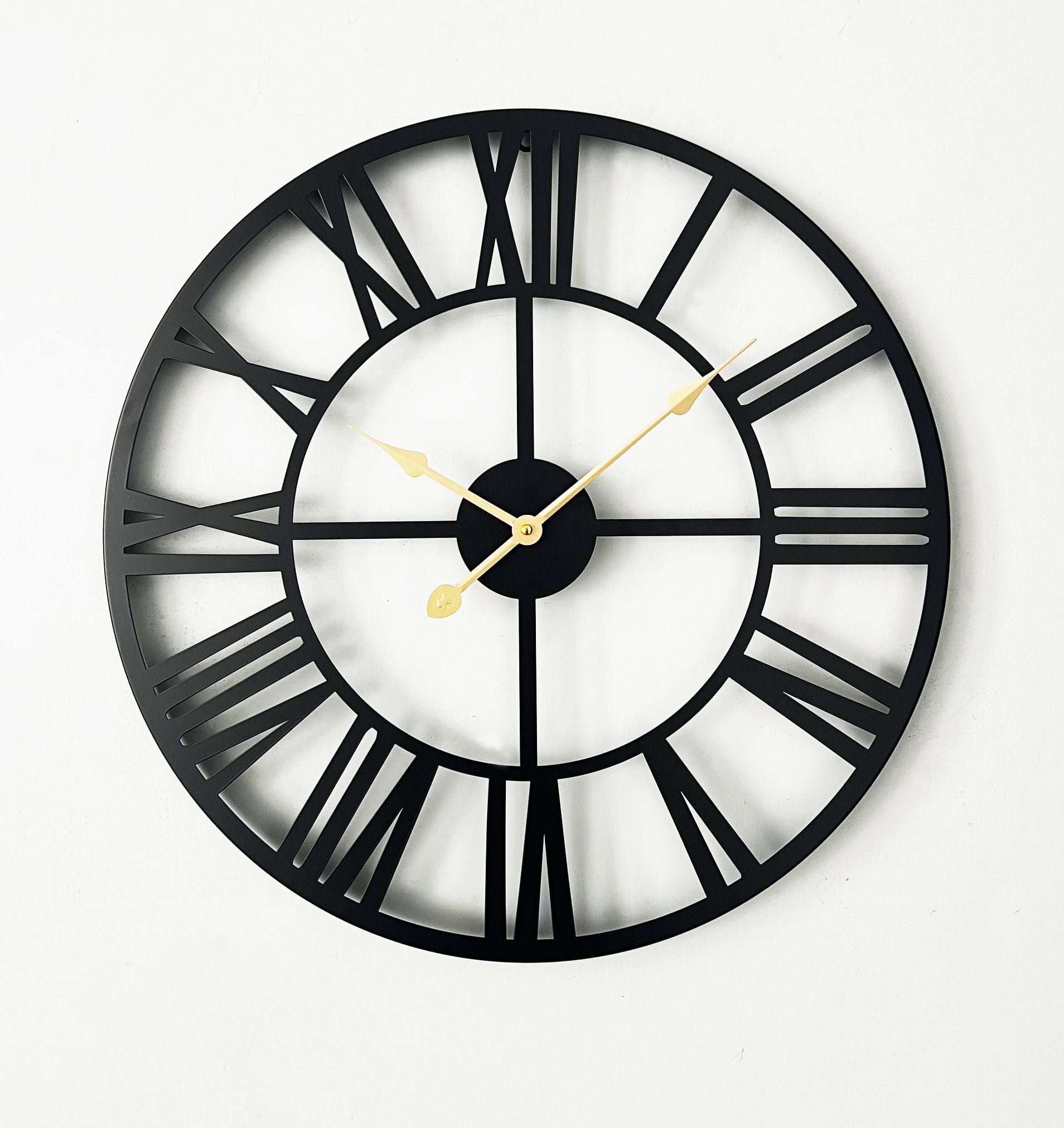Metal Wall Clock 60Cm
