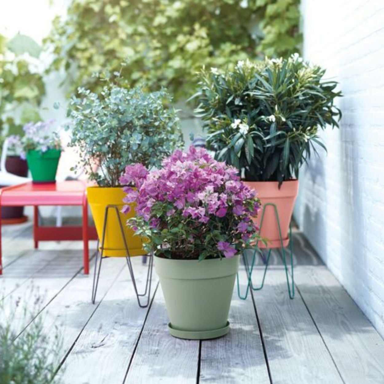 Loft Urban Pot Pistachio Green 25cm