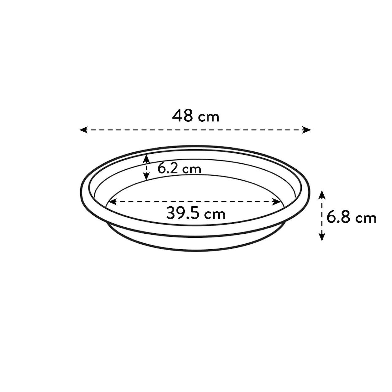 Universal Saucer Anthracite 48cm