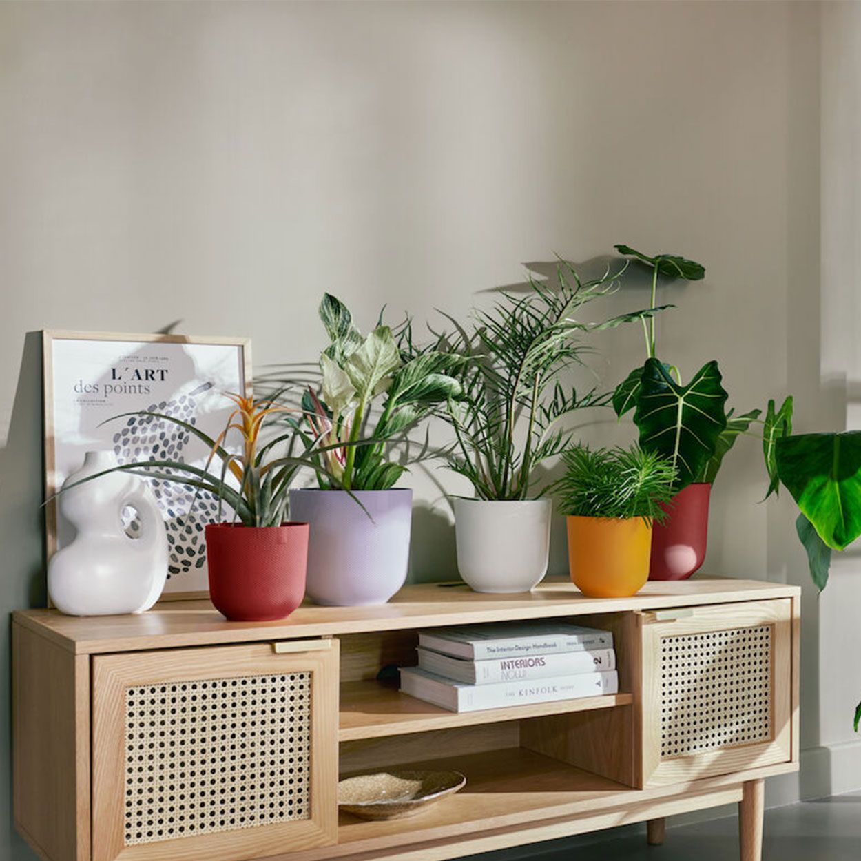 Jazz Amber Pot Yellow 14cm