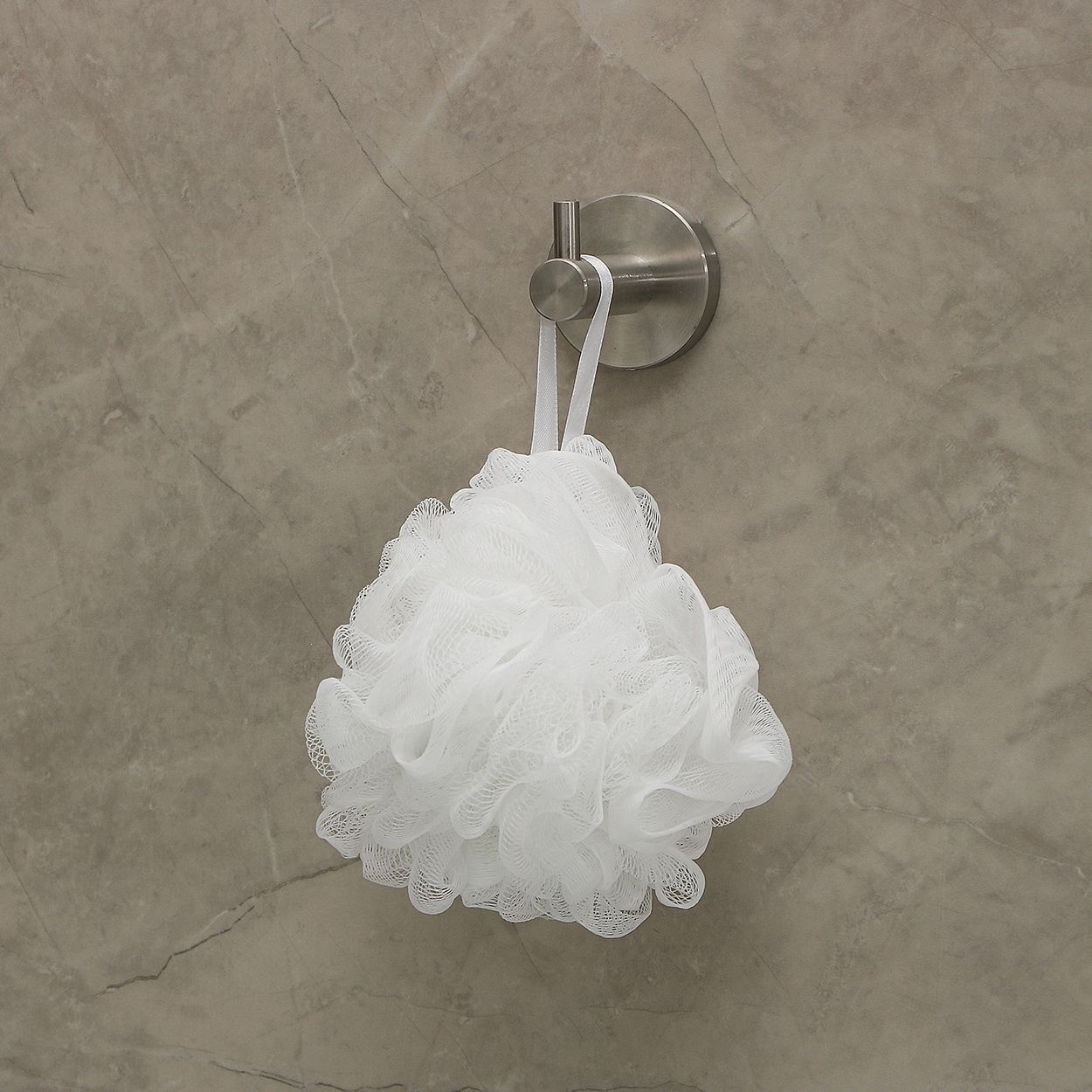 Rome Robe Hook Brushed Chrome