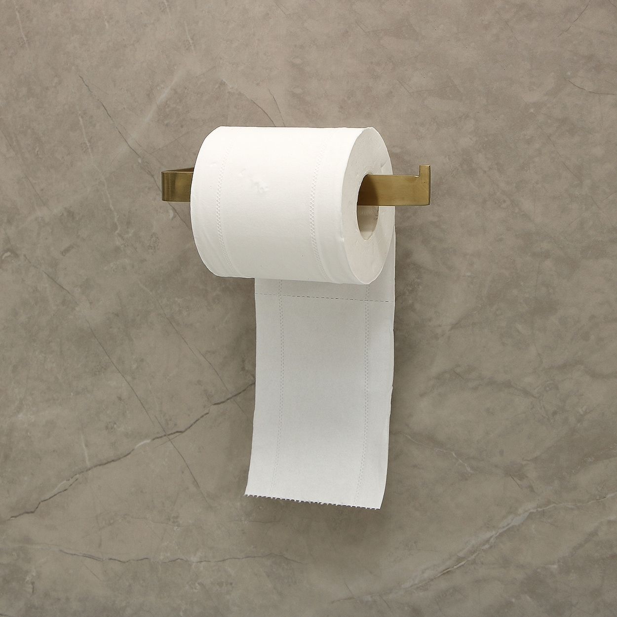 Bali Toilet Roll holder Gold