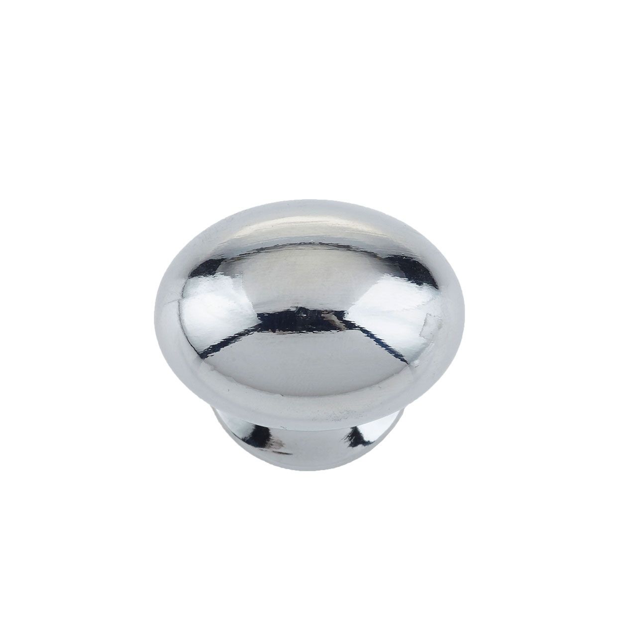 Oval Cabinet Knob 30Mm Polished Chrome Pk2
