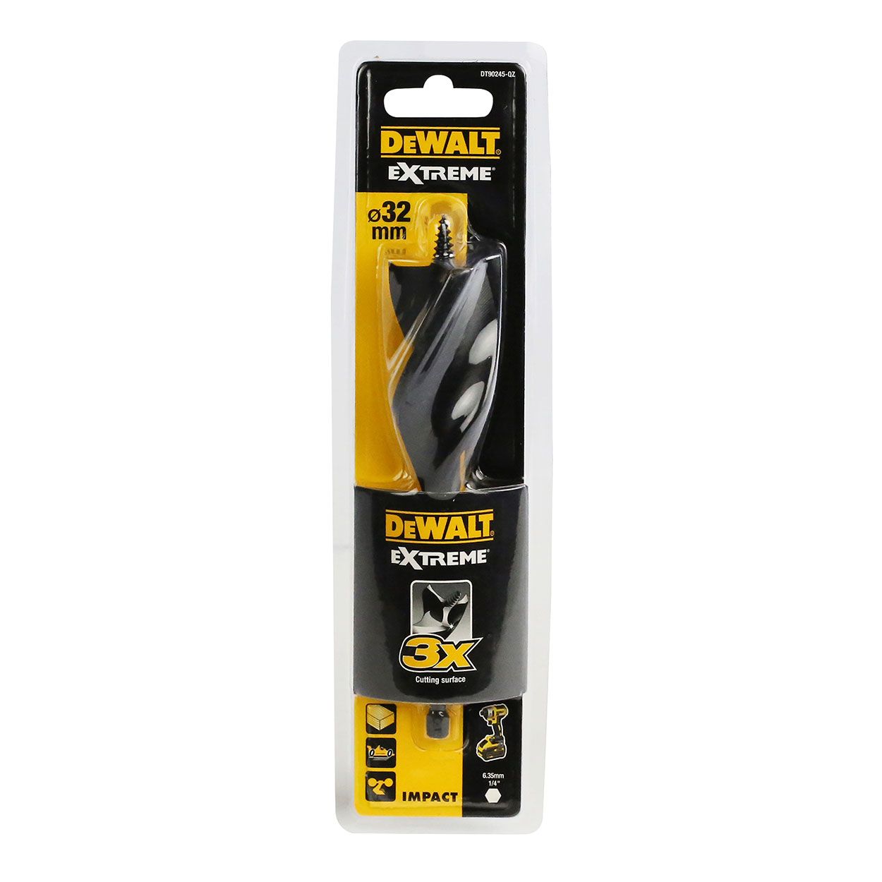 SPADE BIT TRI FLUTE EXTREME 32 x 152MM