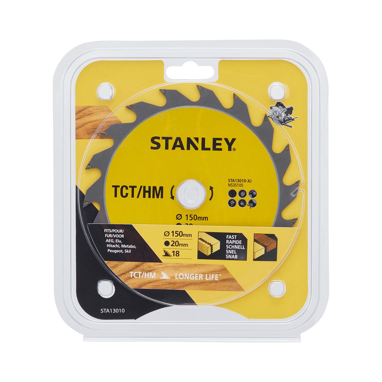 Circ Saw Blade TCT 150 x 20 x 18T