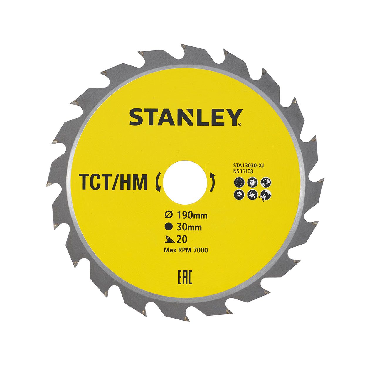 Circ Saw Blade TCT 190 x 30 x 20T