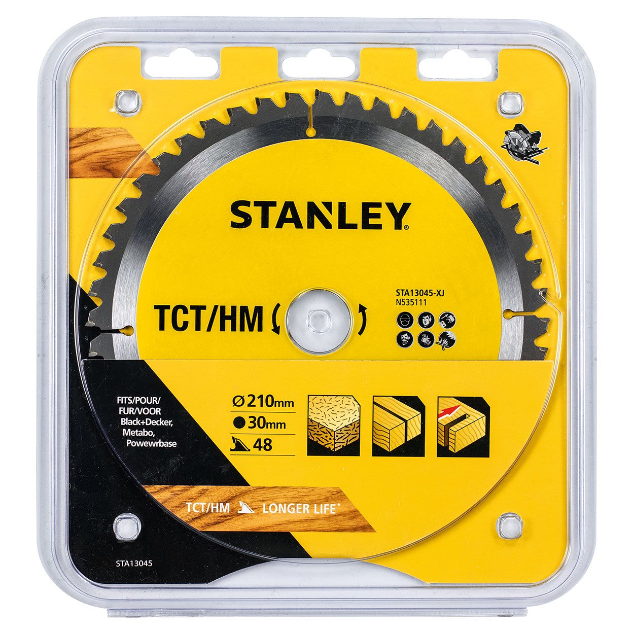 Circ Saw Blade TCT 210 x 30 x 48T