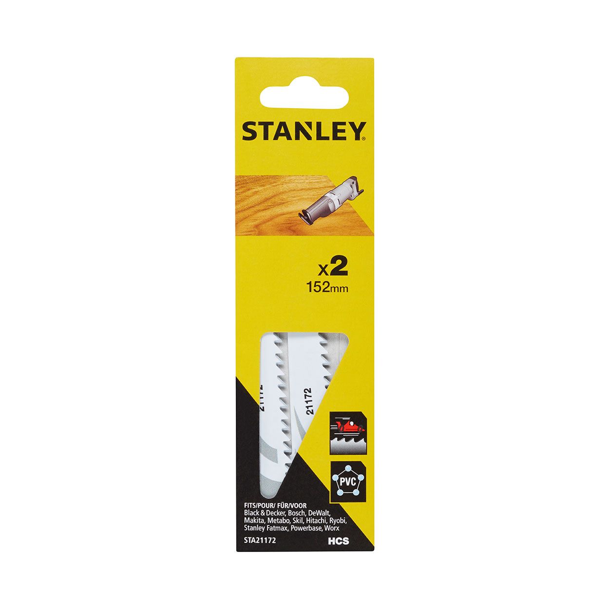 CUTSAW BLADE Wood plastic Lgth 152mm