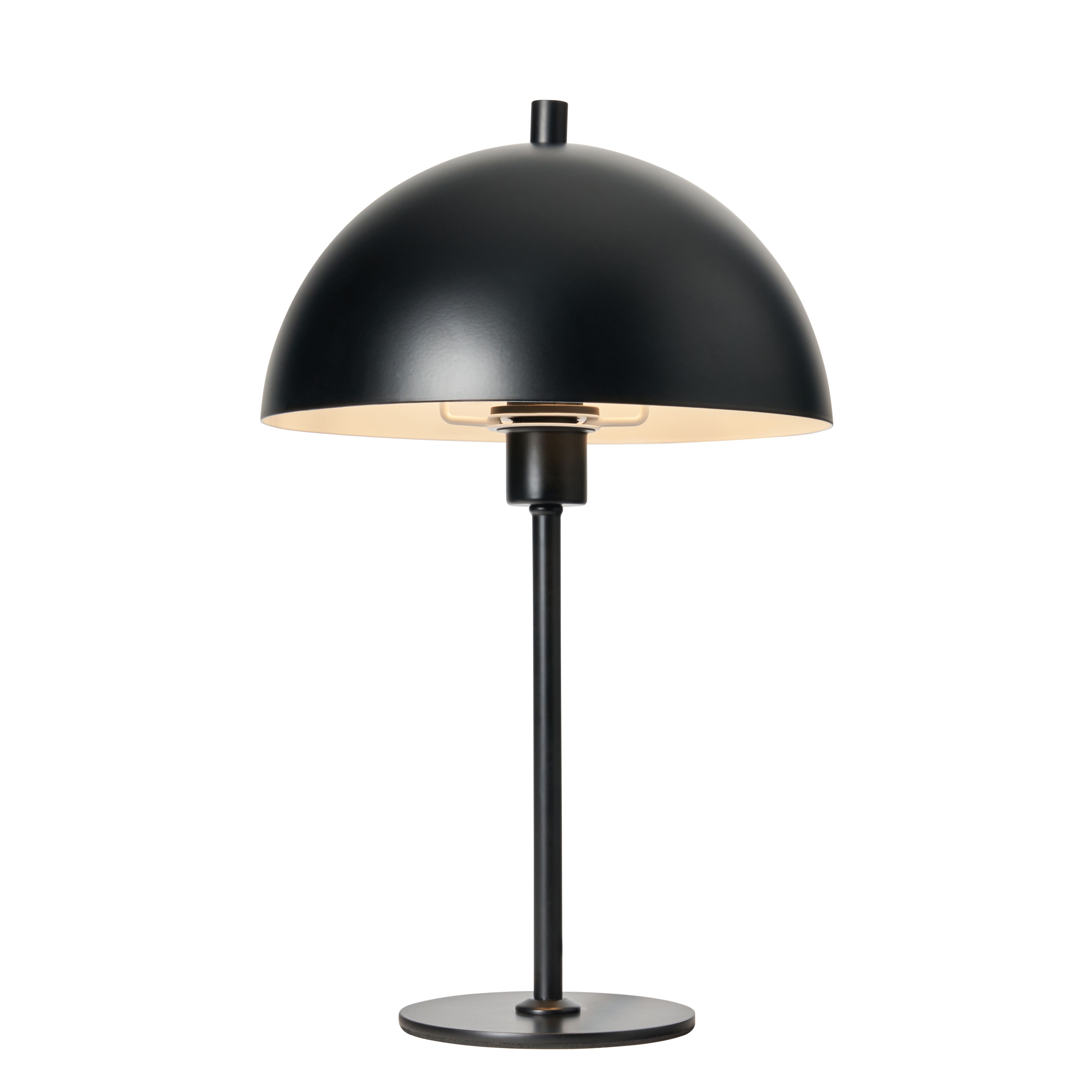 Landok Metal Table Lamp Matt  Black
