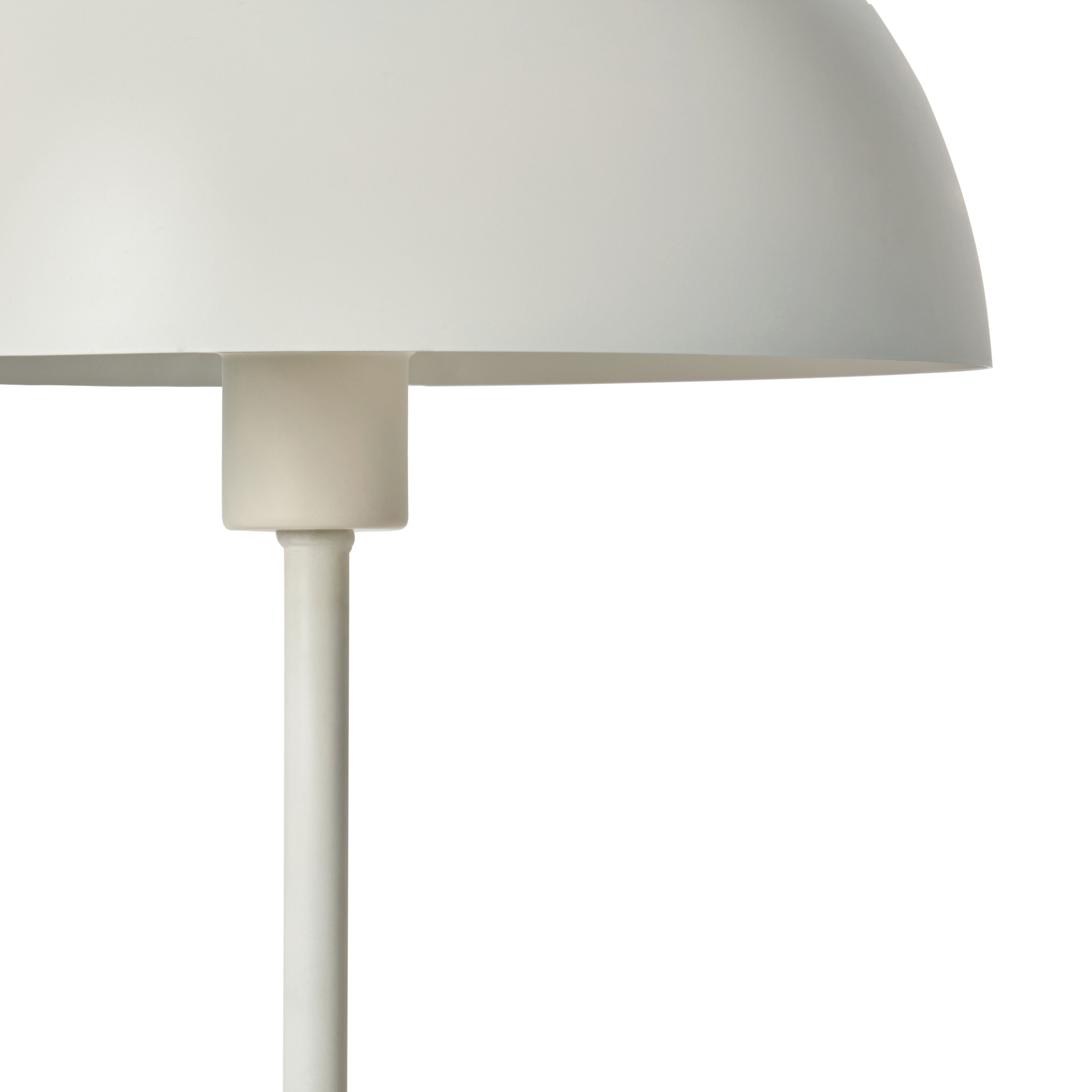 Landok Metal Table Lamp - Matt White