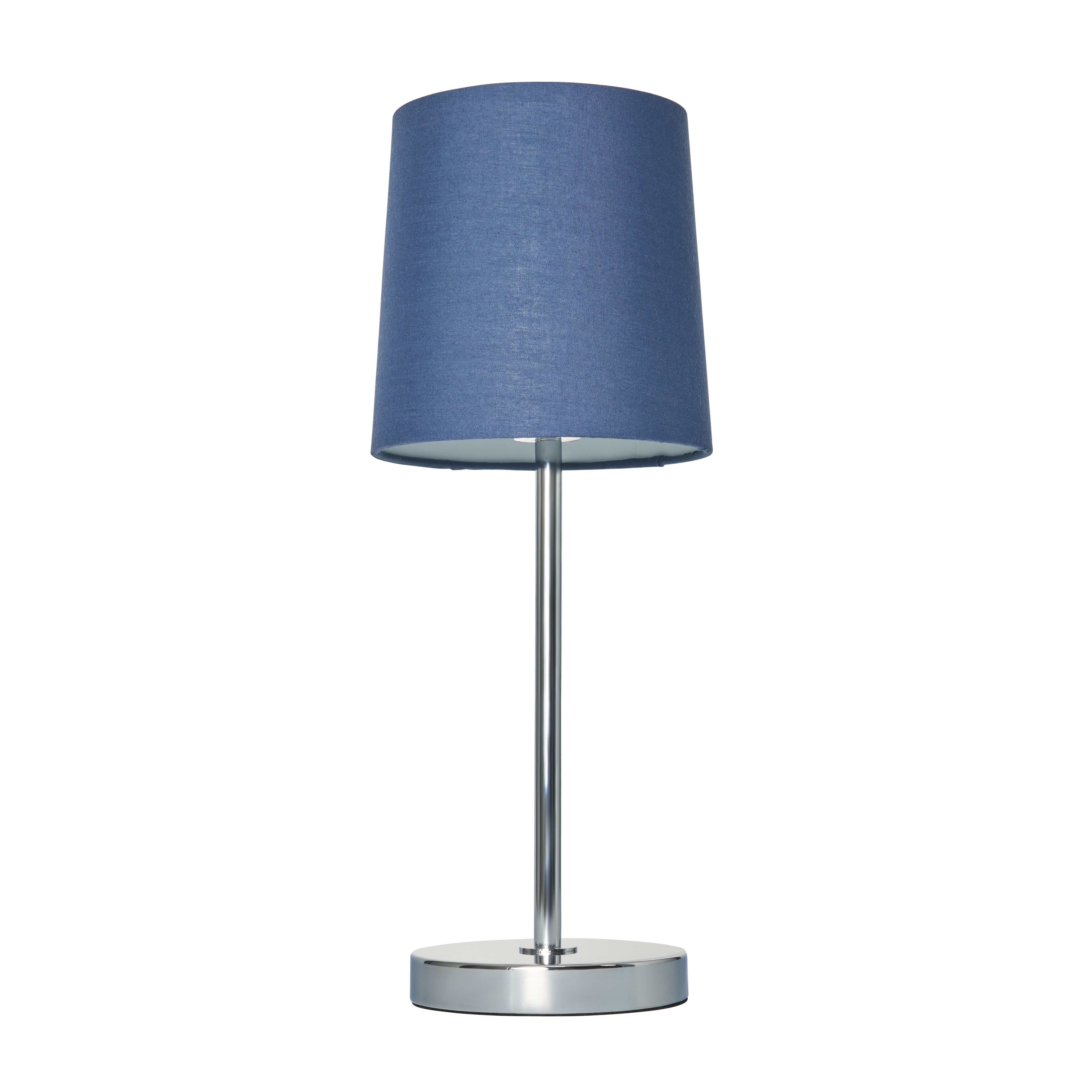 Landok Metal Table Lamp - Navy