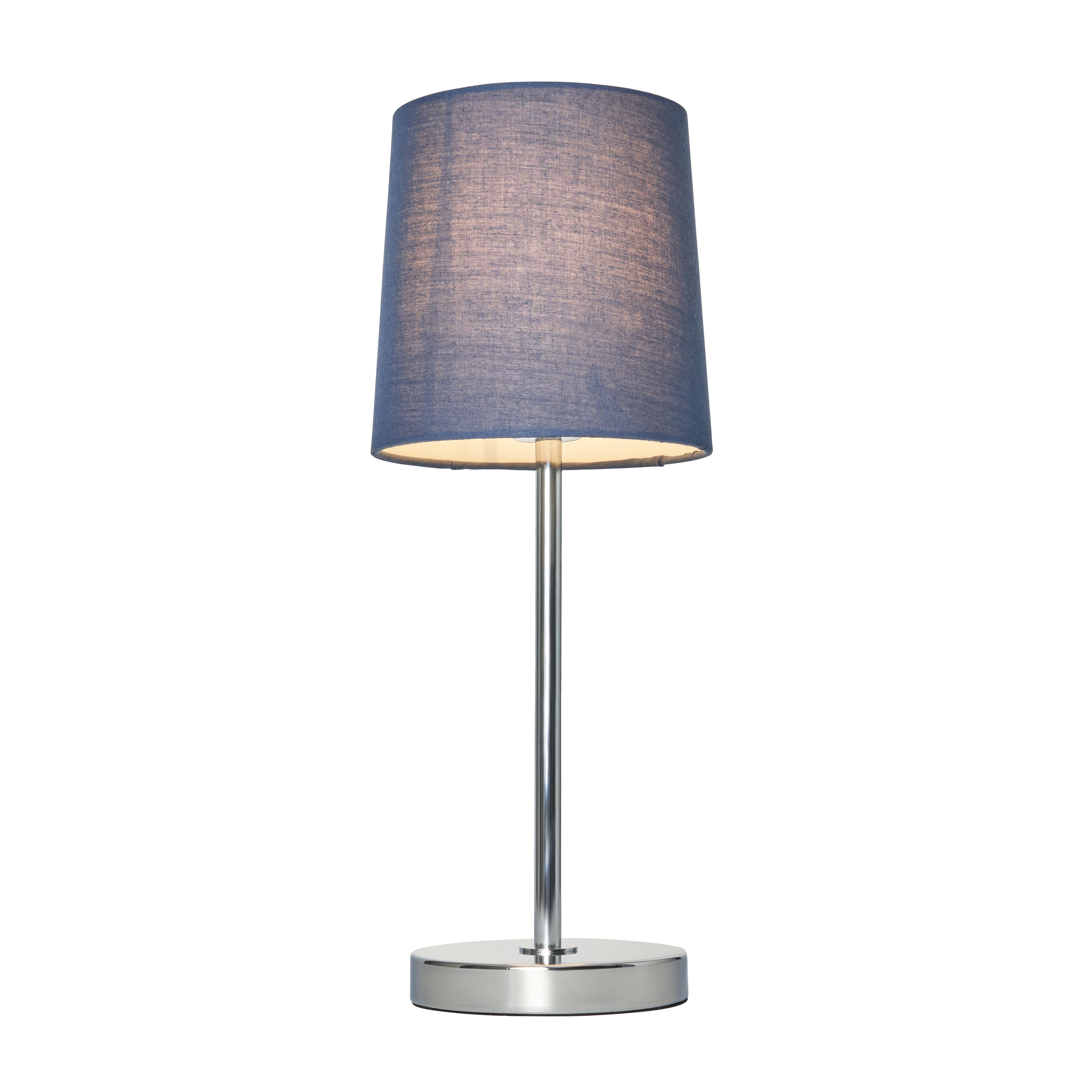 Landok Metal Table Lamp - Navy