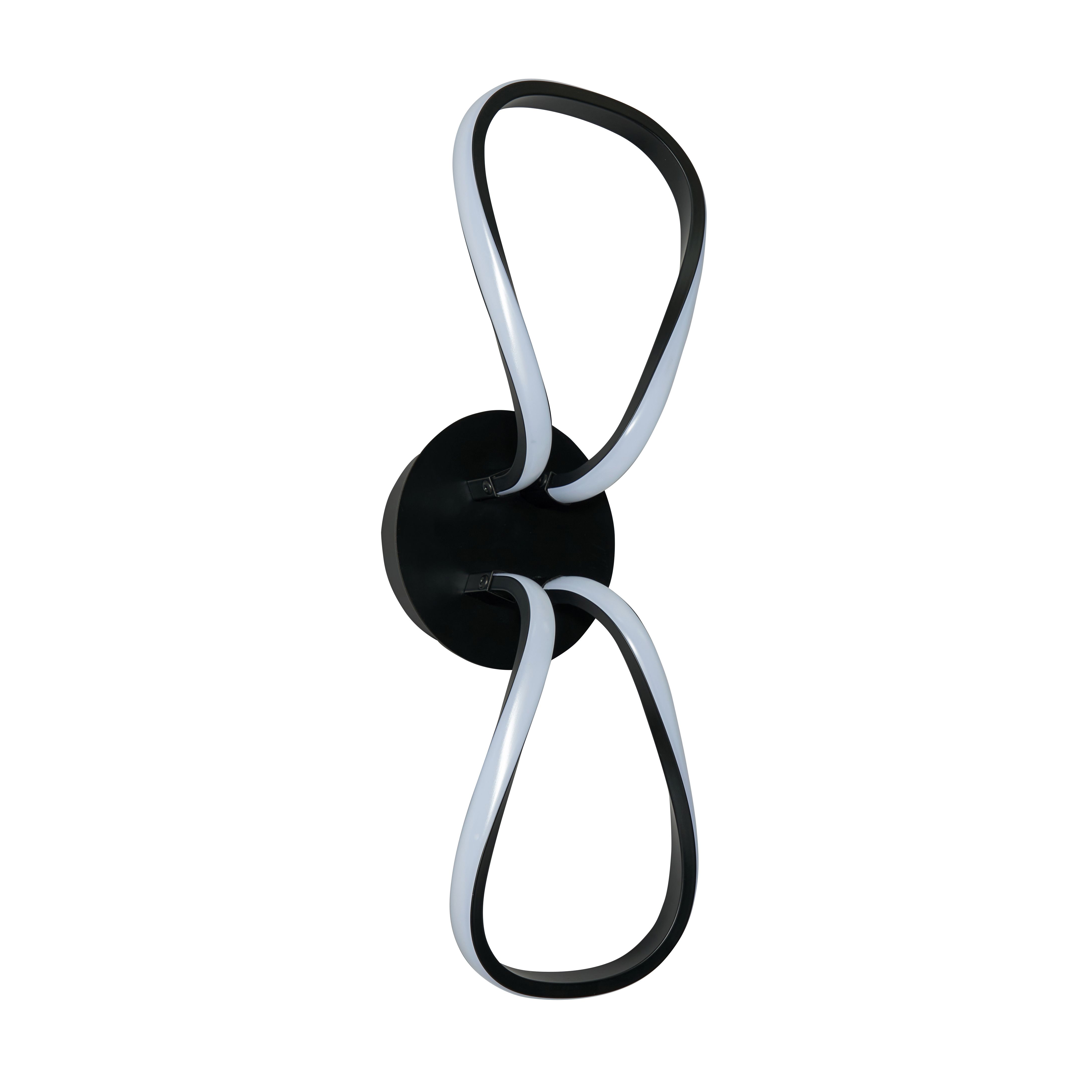 Loop LED Wall Lamp - Black