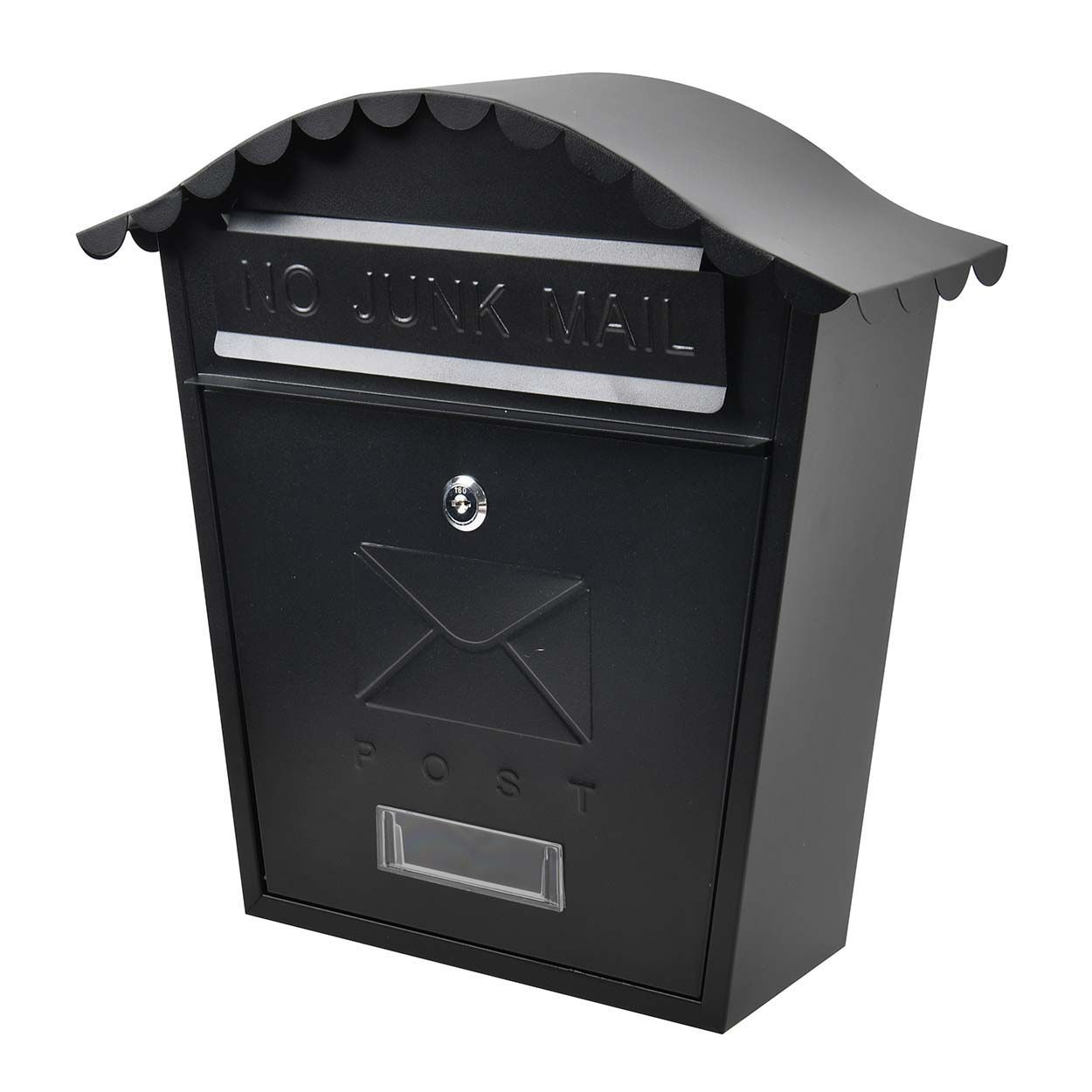 Traditional Post Box Black 