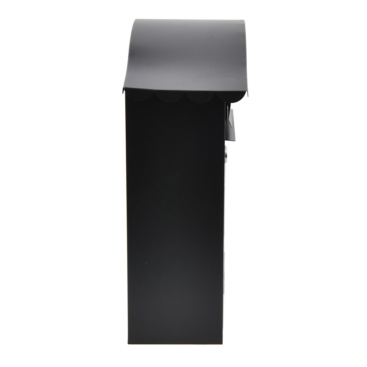 Traditional Post Box Matt Black