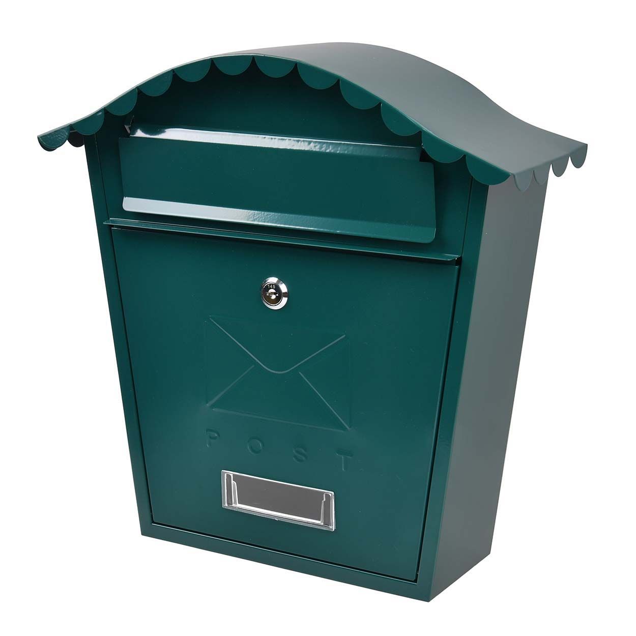 Traditional Post Box Green Gloss 