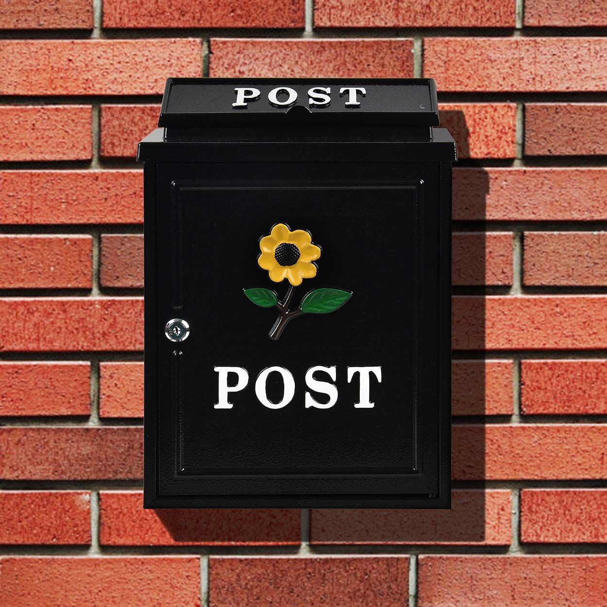 Sunflower Post Box Yellow 