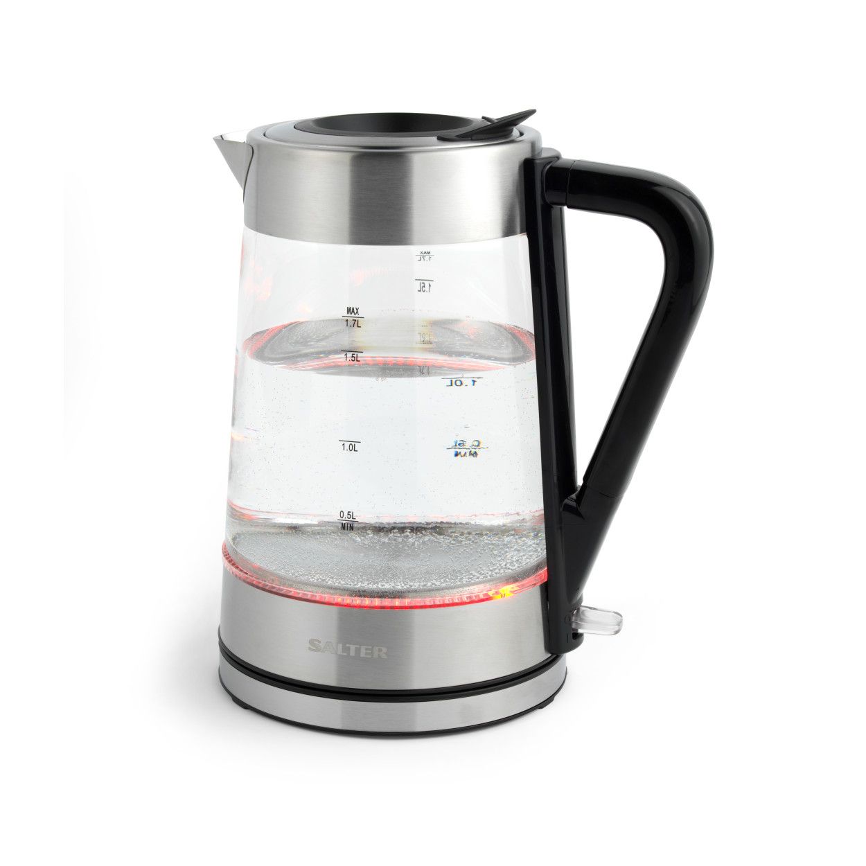 Salter Colour Change Glass Kettle