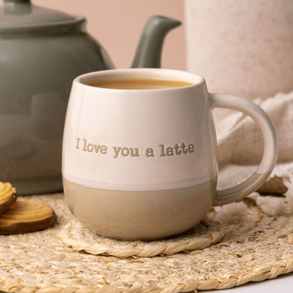 P&K I Love You A Latte Mug 34Cl