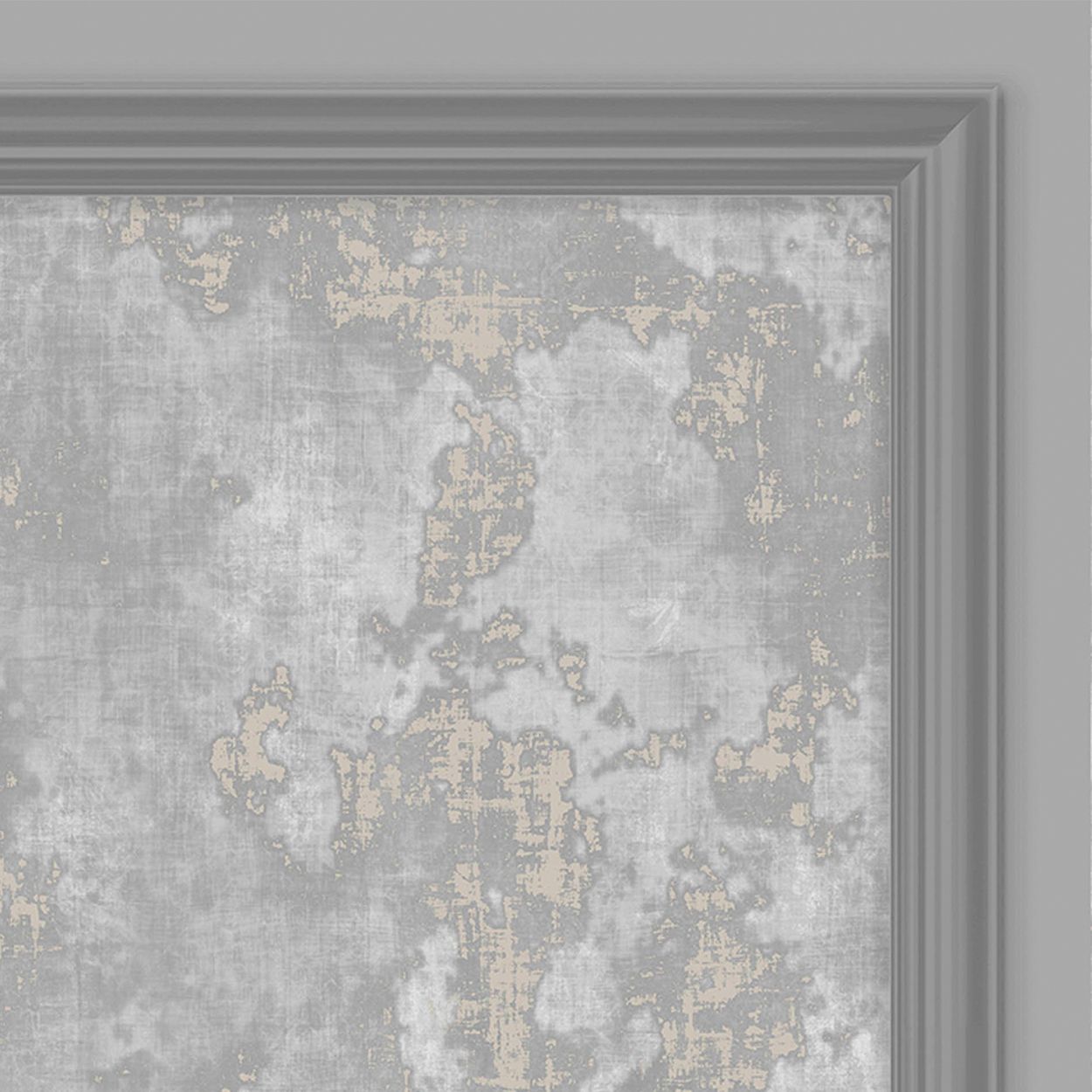 Fresco Urban Texture Panel Grey 10M Wallpaper