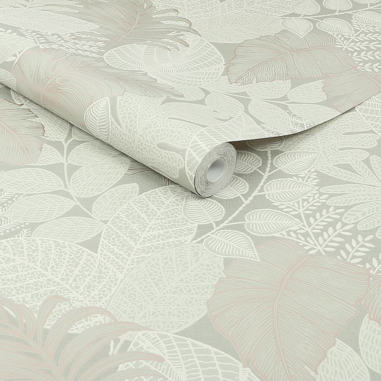 Superfresco Easy Scattered Leaves Sage Green 10M